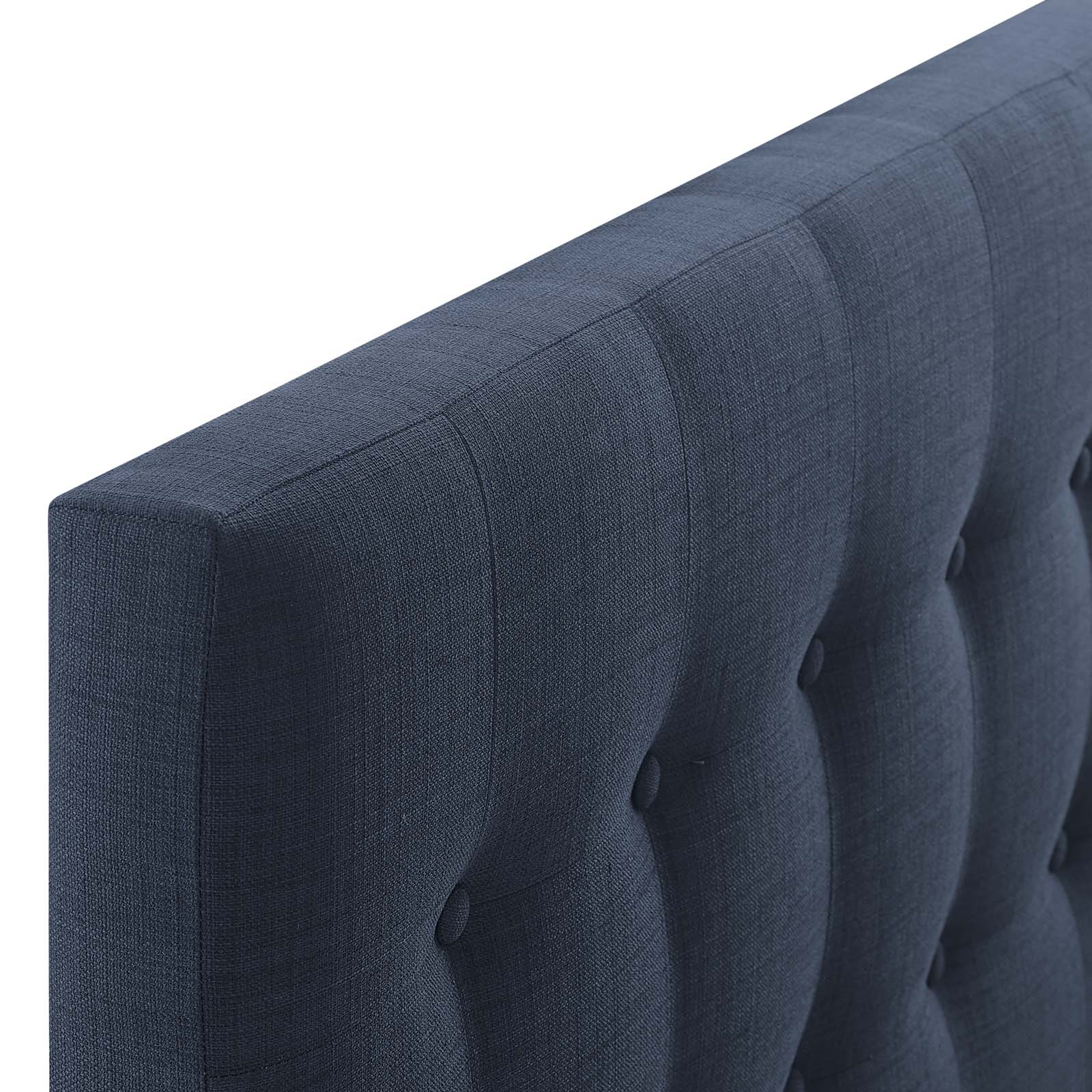 Emily Twin Fabric Headboard, Navy by Modway Furniture