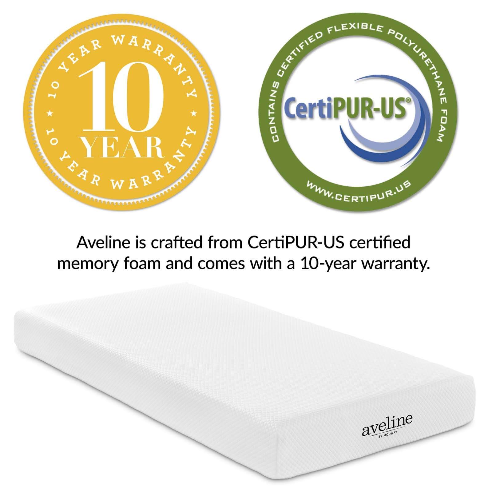 Aveline 6" Memory Foam Twin Size Mattress