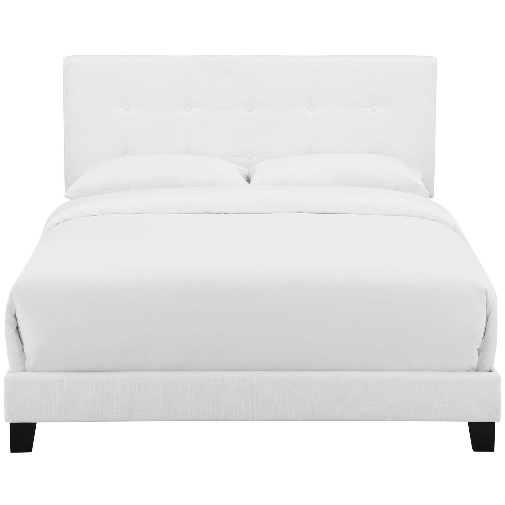 Amira Upholstered Fabric Queen Bed
