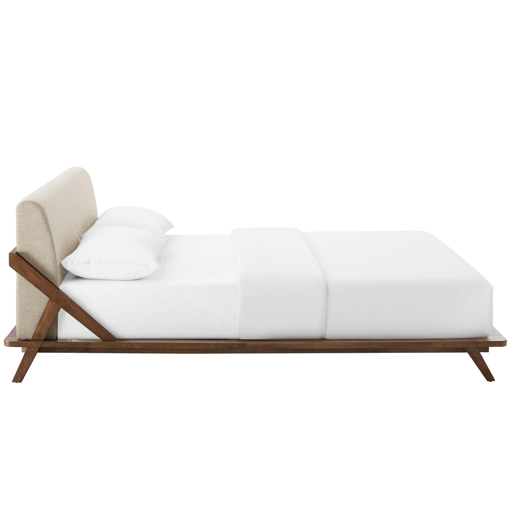 Luella Queen Upholstered Platform Bed