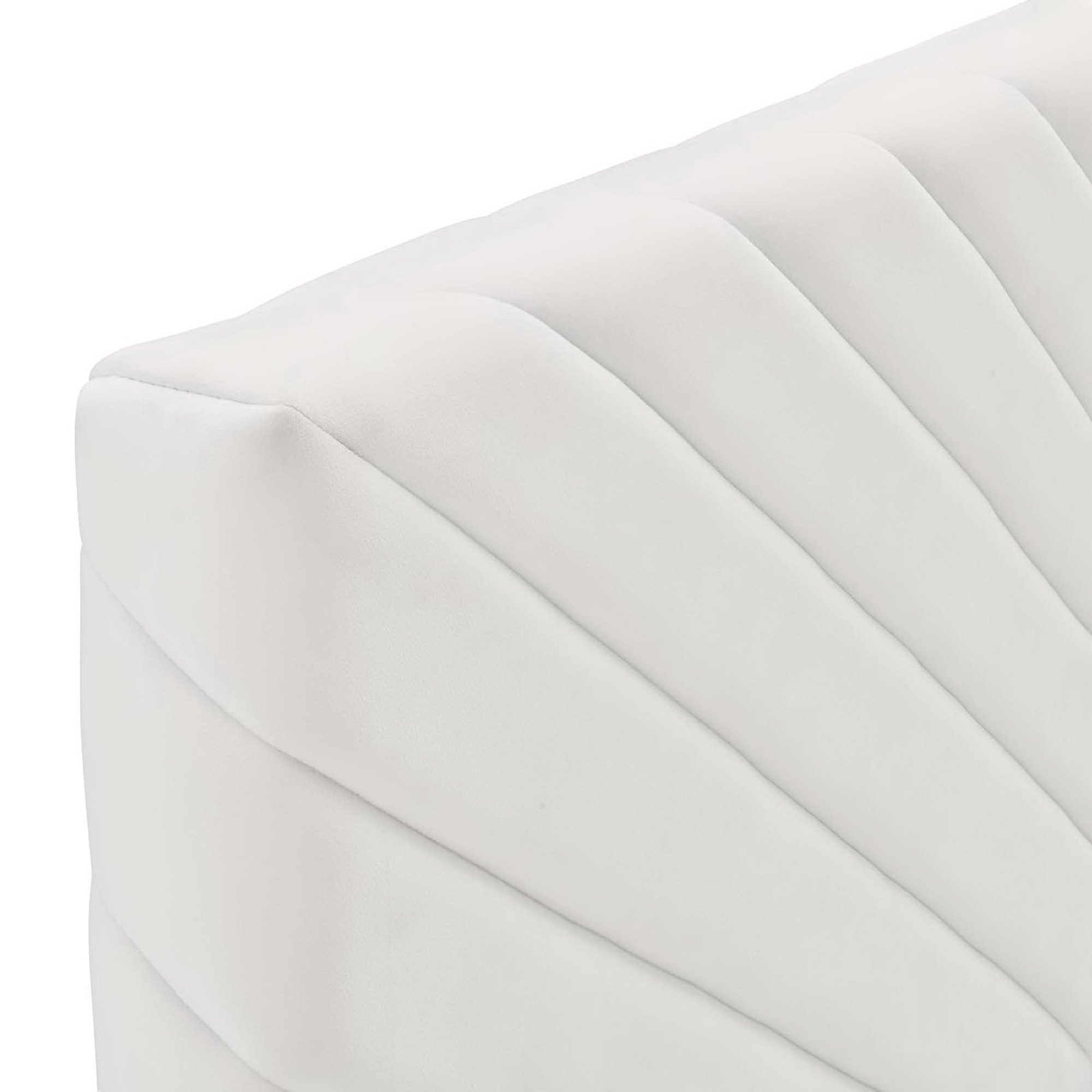 Alyson Angular Channel Tufted Performance Velvet King/California King Headboard