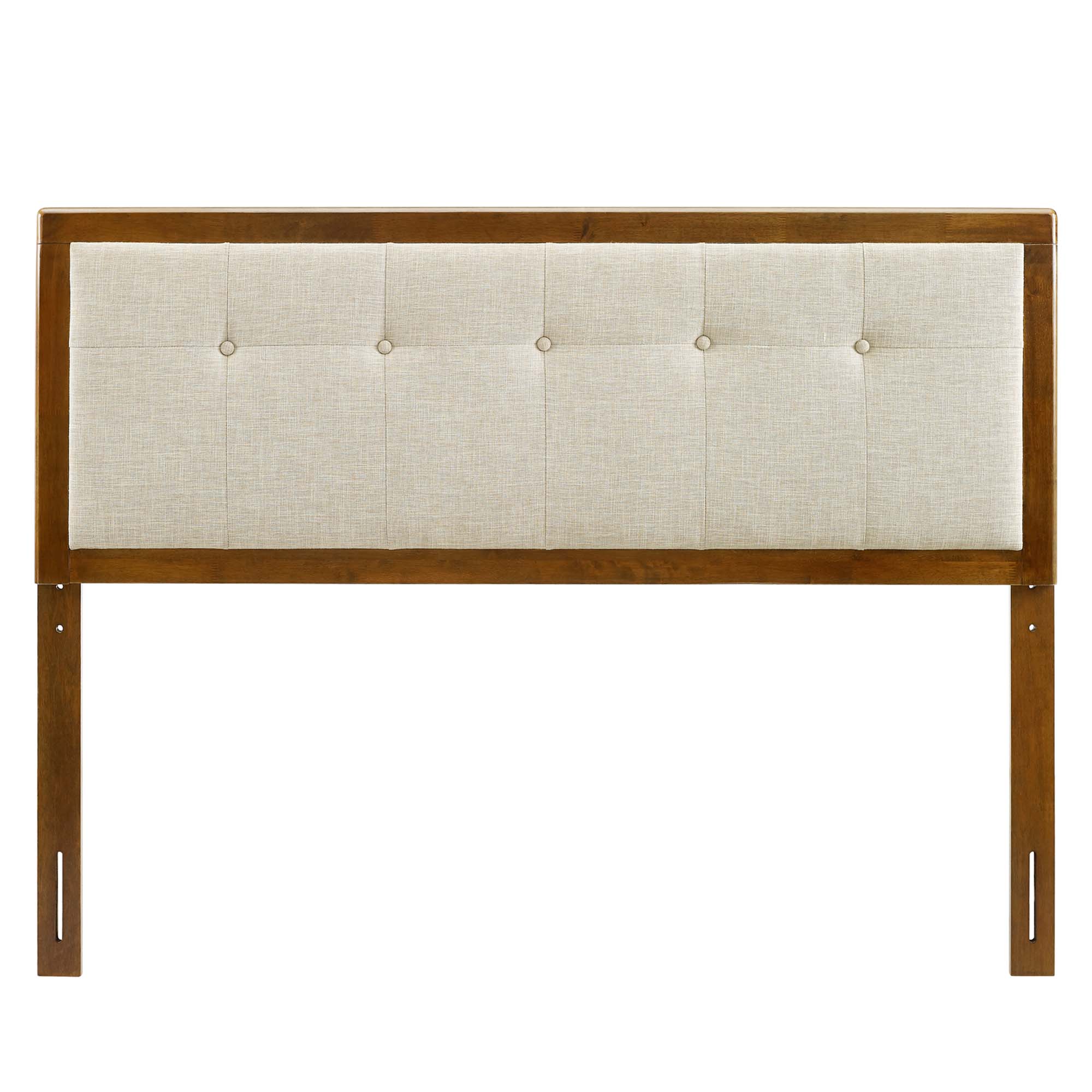 Willow Wood Platform Bed With Splayed Legs