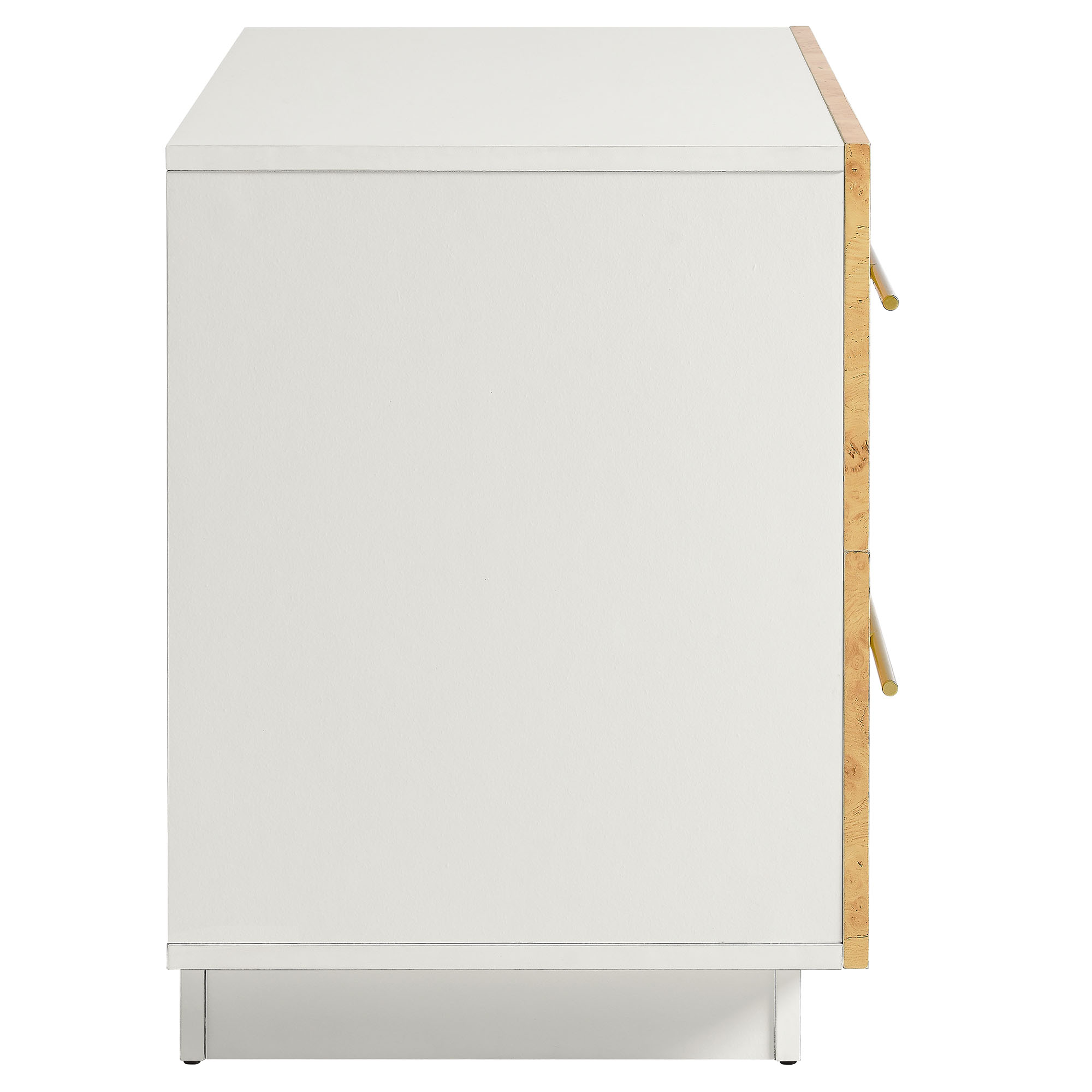 Abel 2-Drawer Wood Nightstand