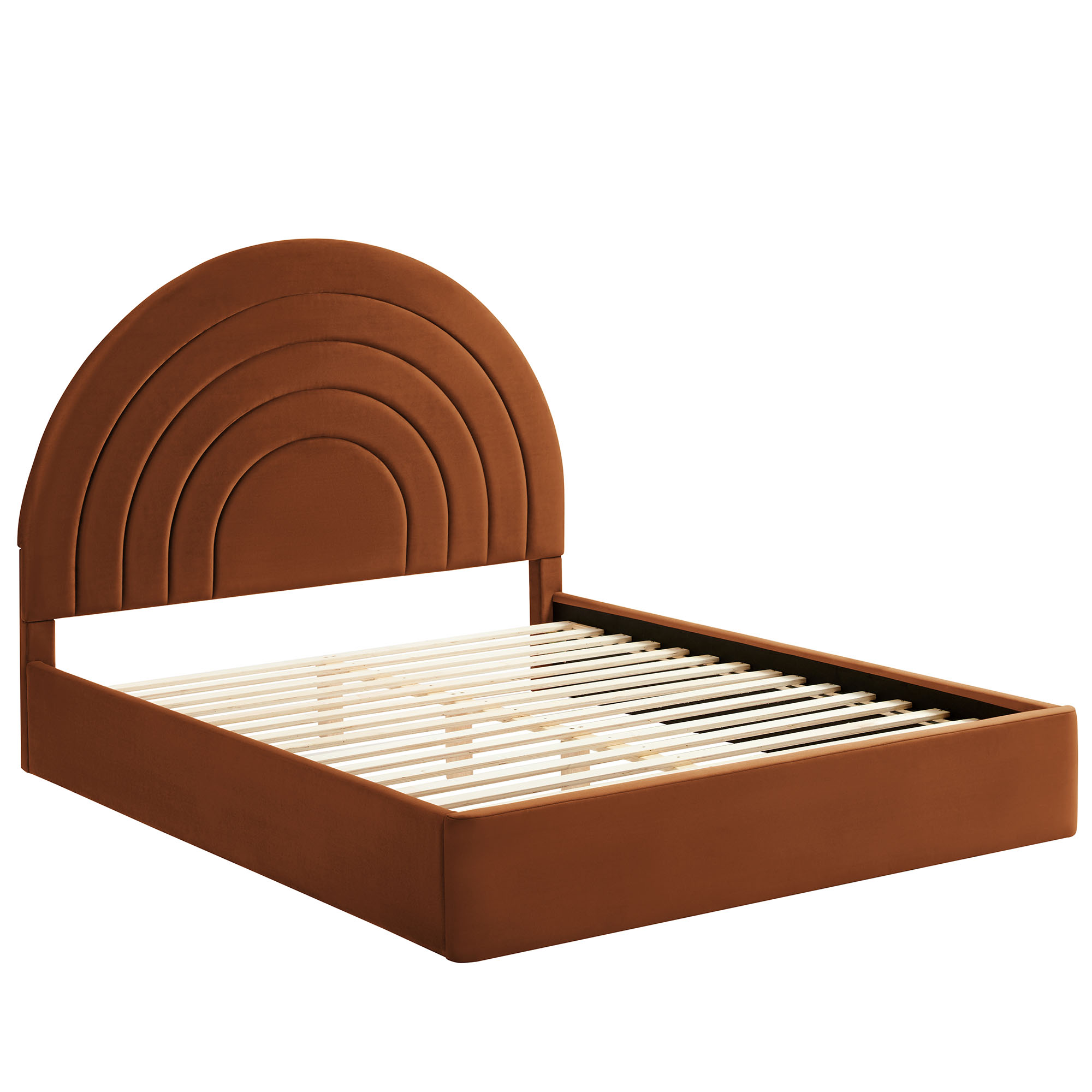 Modway Solana Queen Size Performance Velvet Platform Bed