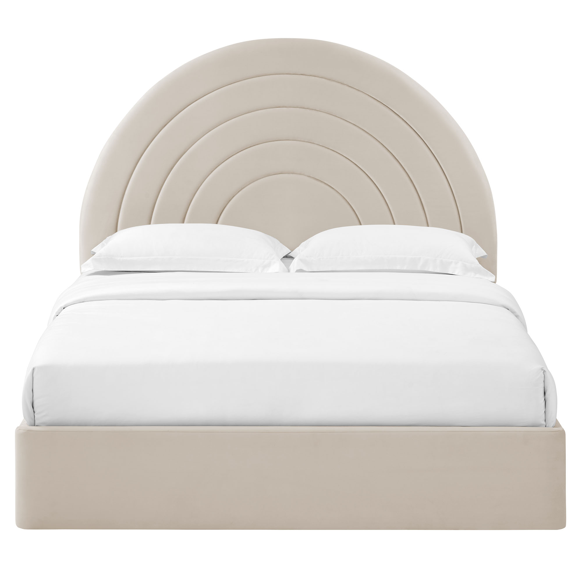 Modway Solana Queen Size Performance Velvet Platform Bed