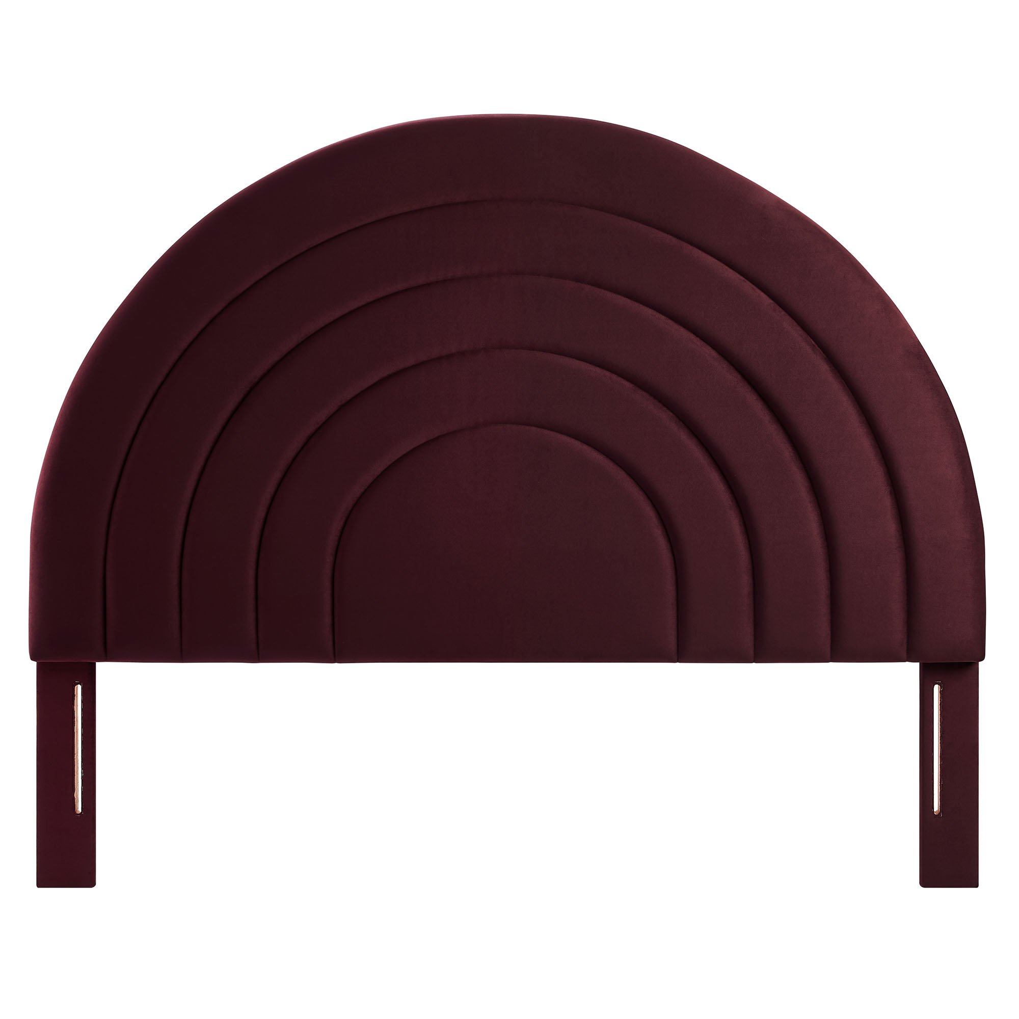 Solana Arched Performance Velvet Queen Platform