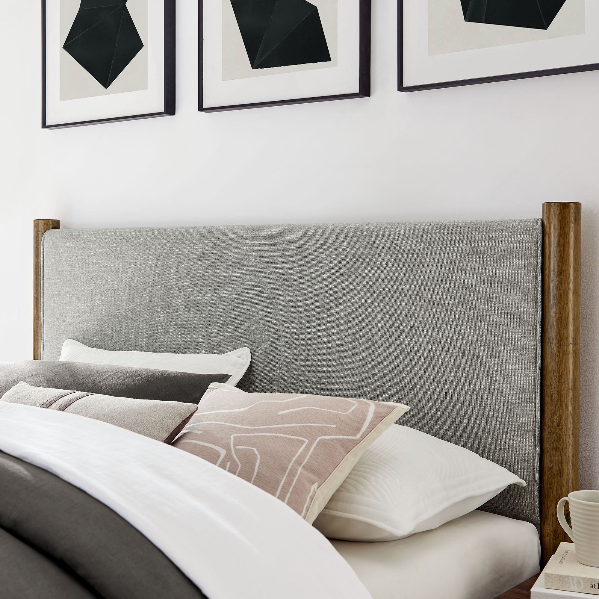 Maven Full Size Fabric Upholstered Platform Bed