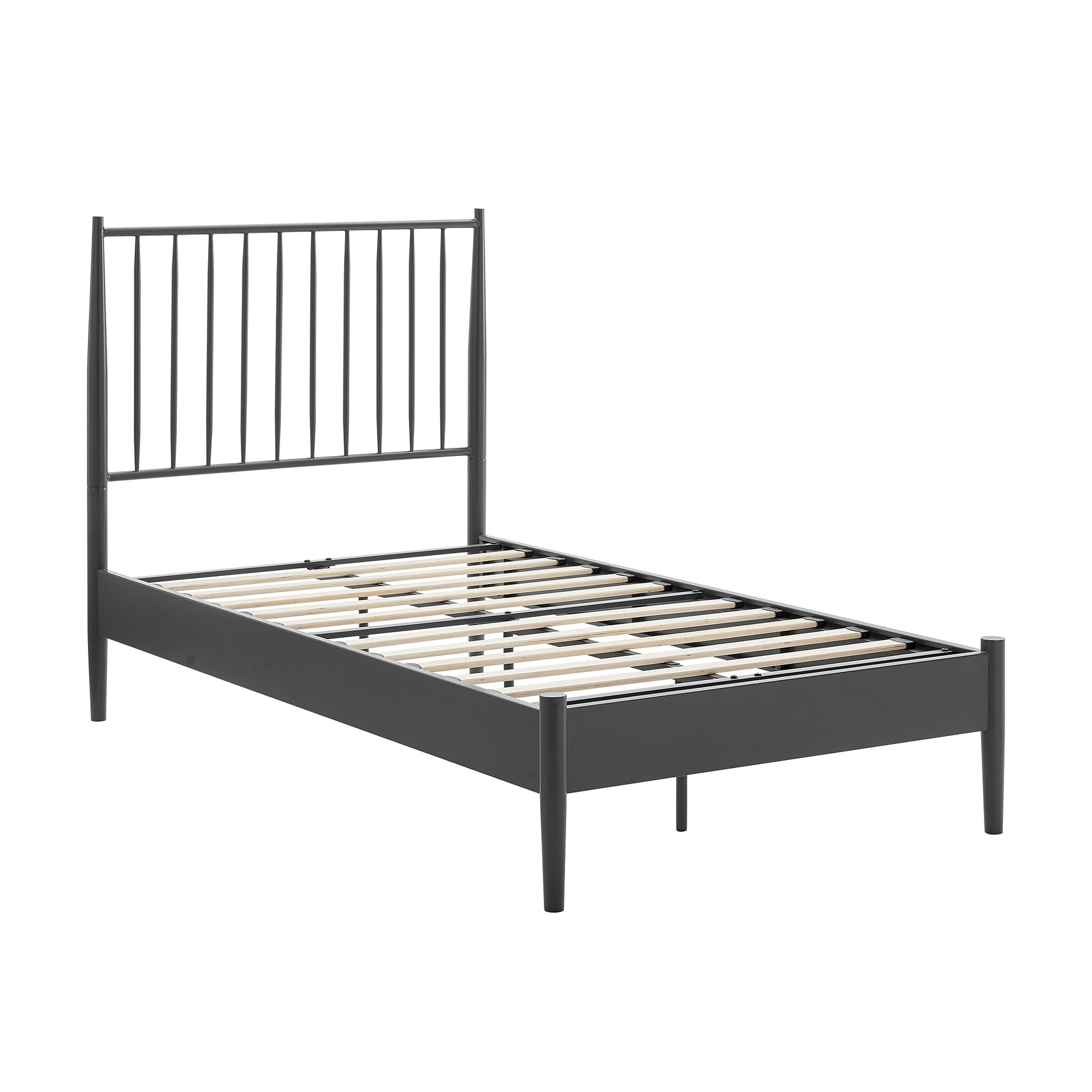 Adair Spindle Metal Platform Bed