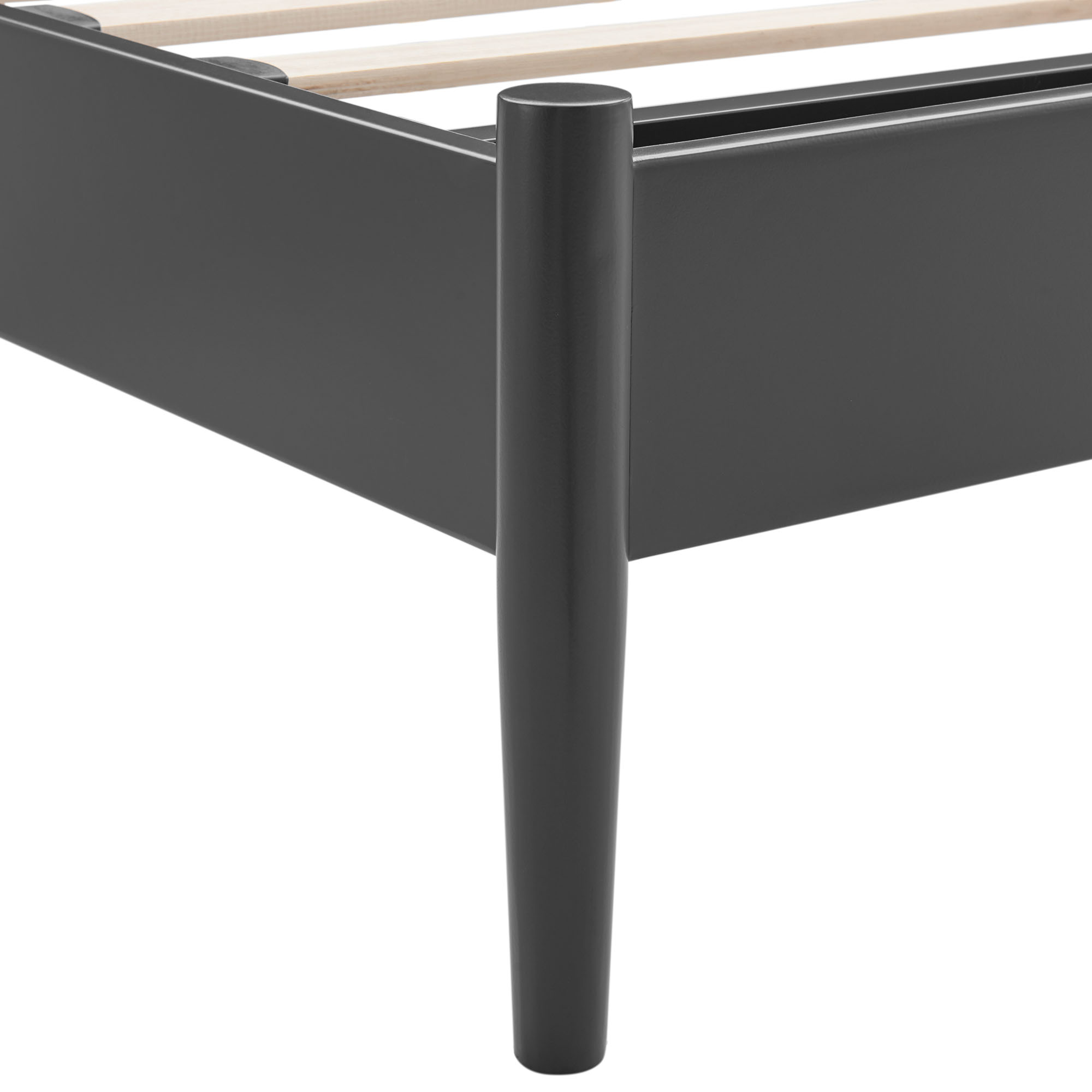 Adair Spindle Metal Full Platform Bed