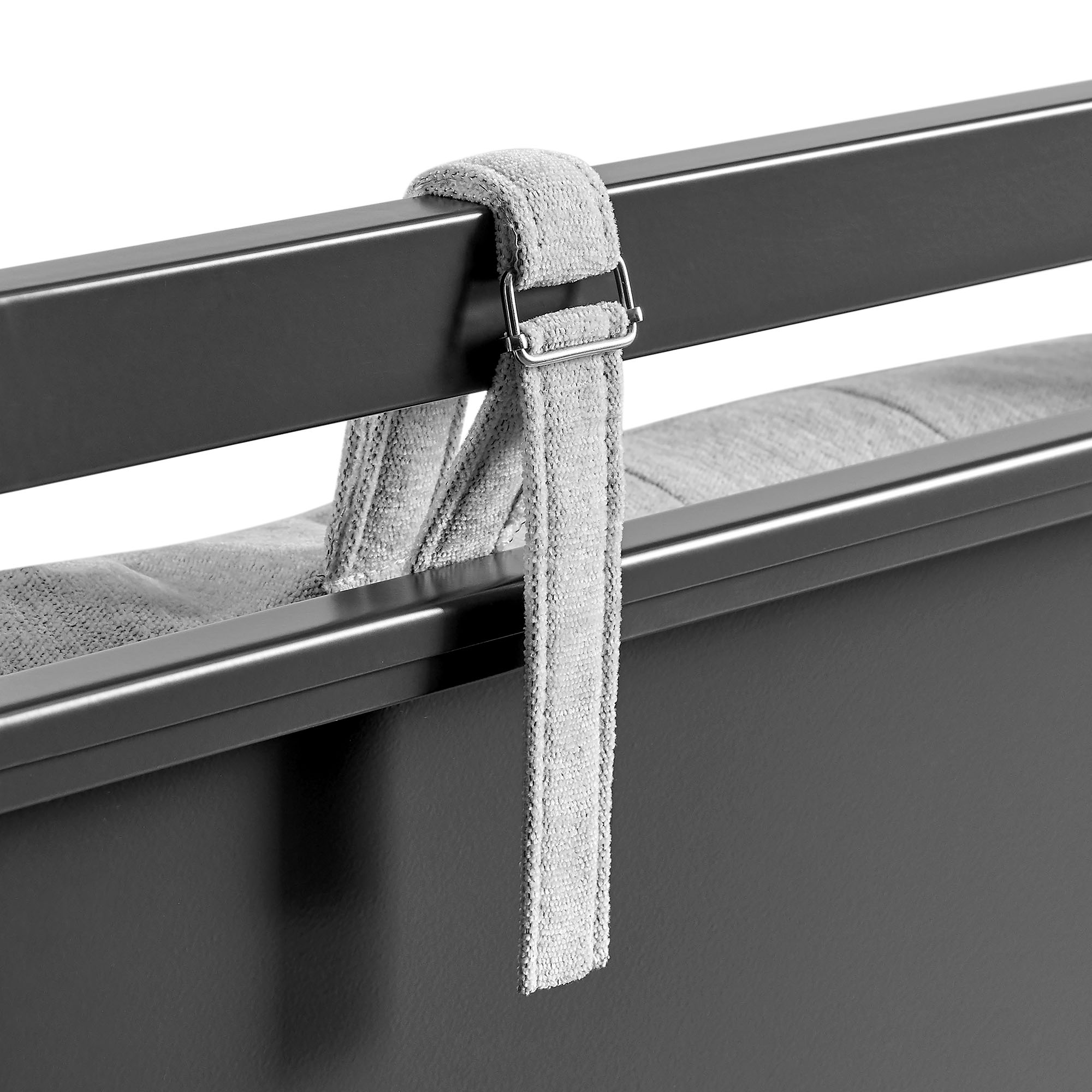 Marlowe 4-Poster Canopy Metal Full Platform Bed