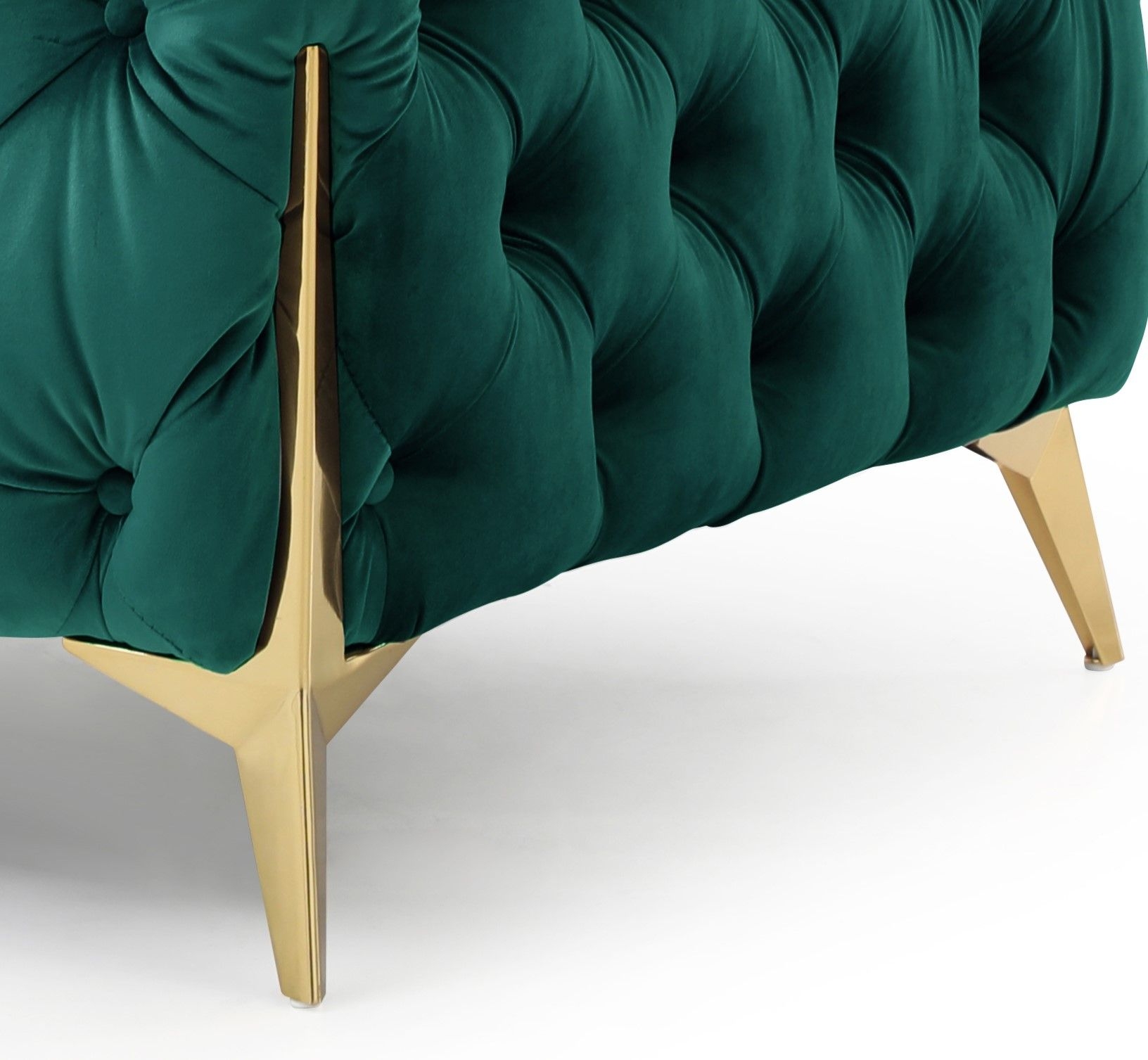 Moderno Tufted Velvet Living Room Set