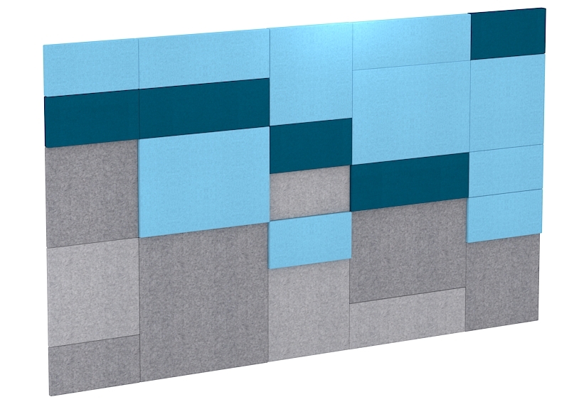 Modus Customizable Sound Absorbing Wall Panels