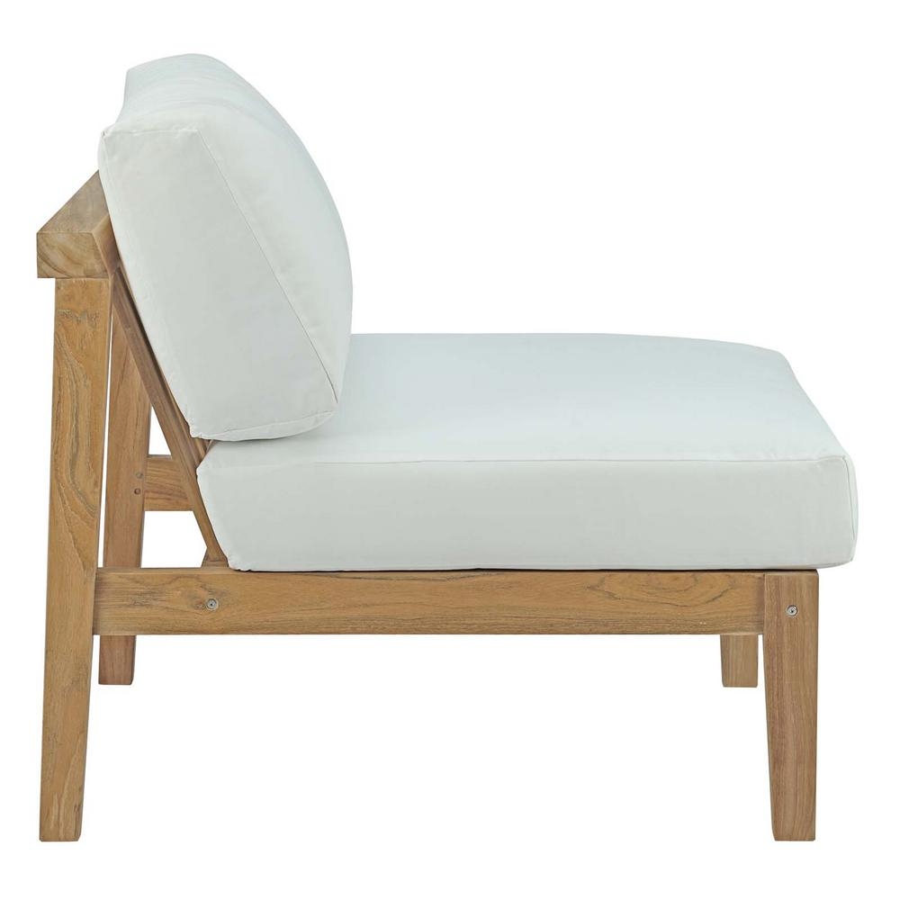 Bayport Outdoor Patio Teak Armless Chair
