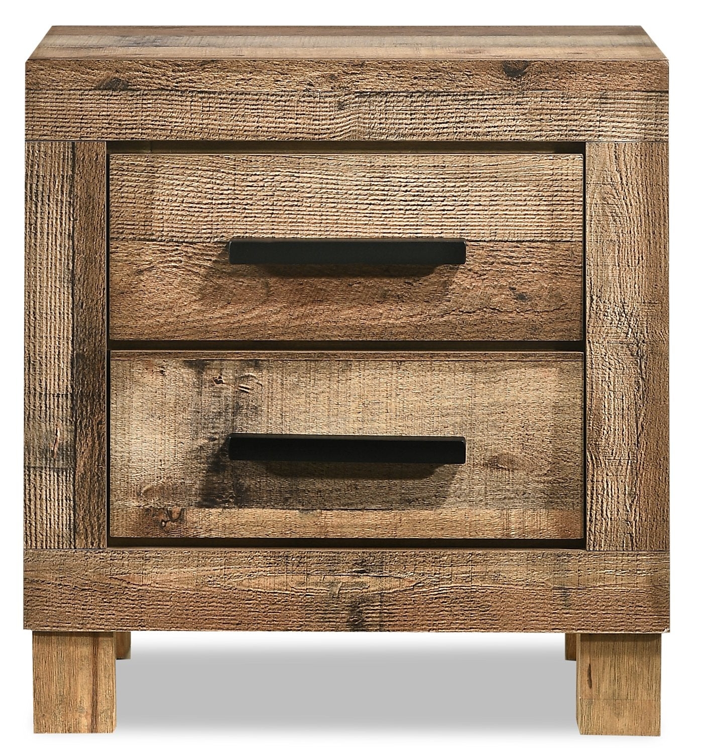 SM 8311 Wood Nightstand w/2 Drawers