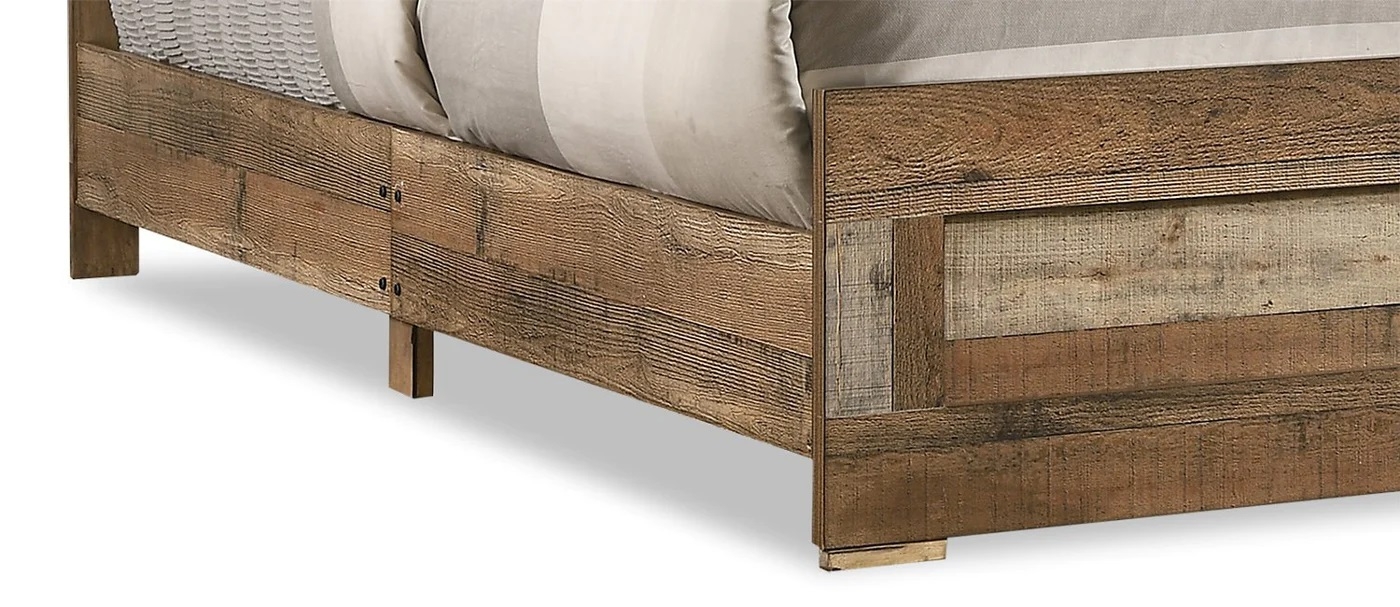 SM 8311 Wood Panel Bed