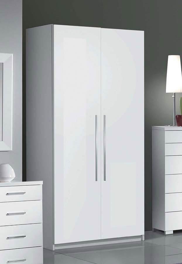 Leonor/Momo Microfiber Storage Platform Bedroom Set