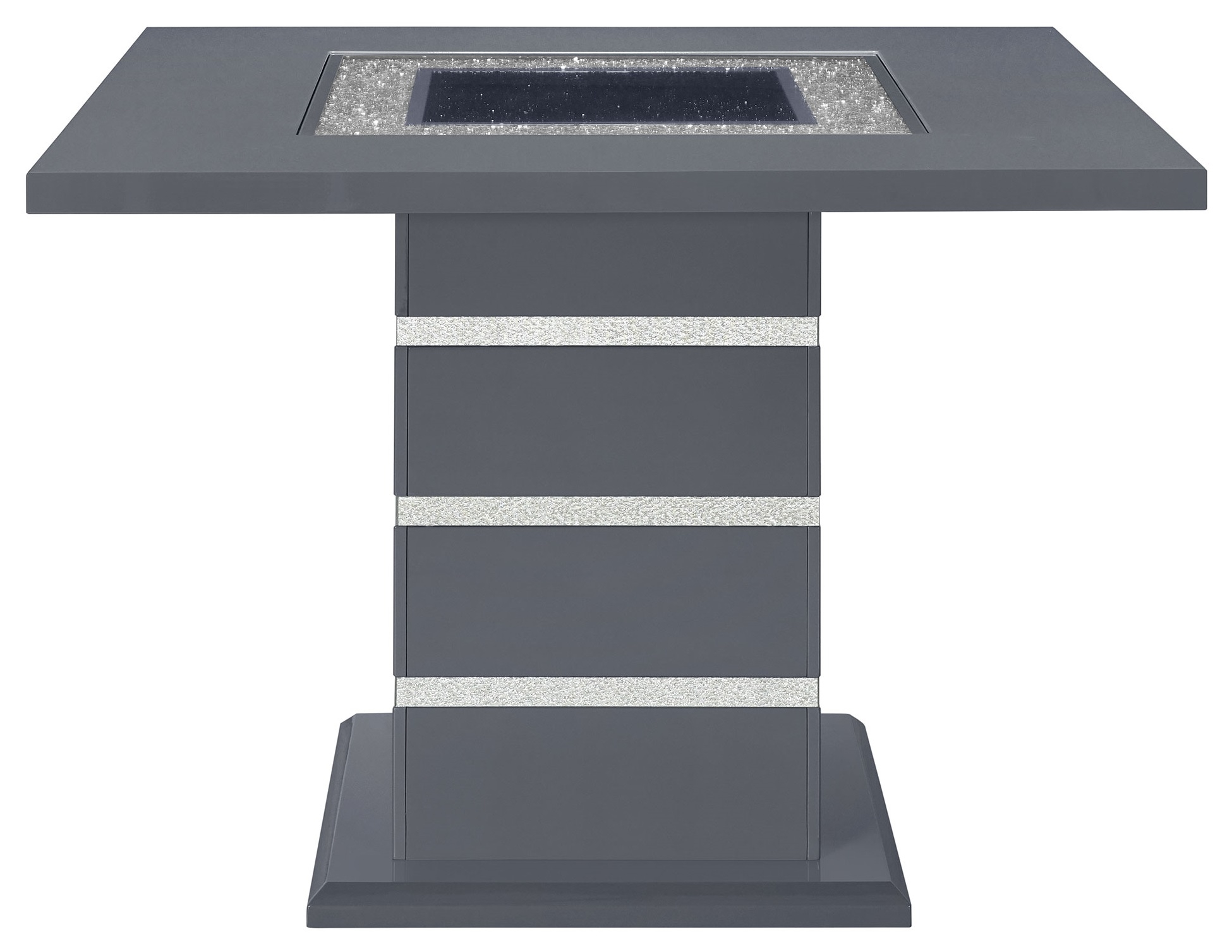 Monaco Wood Square Dining Bar Set