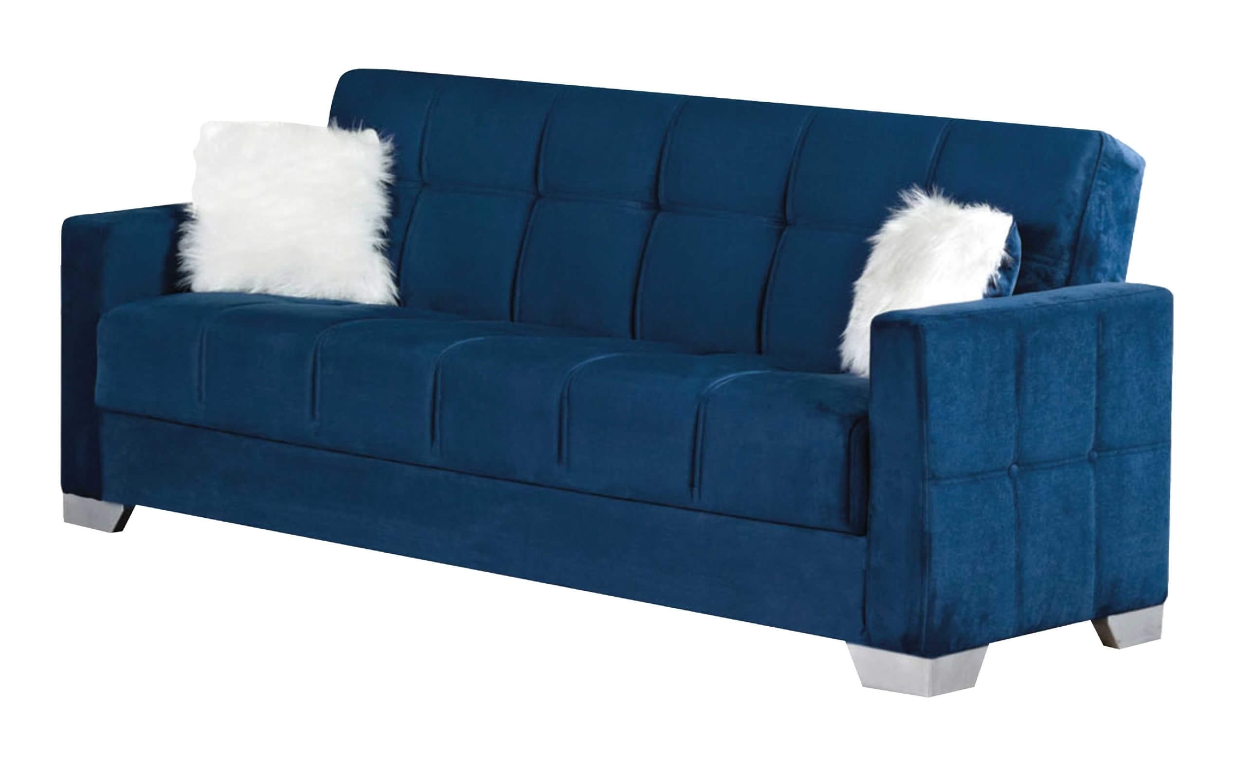 Montreal Fabric Storage Sleeper Living Room Set