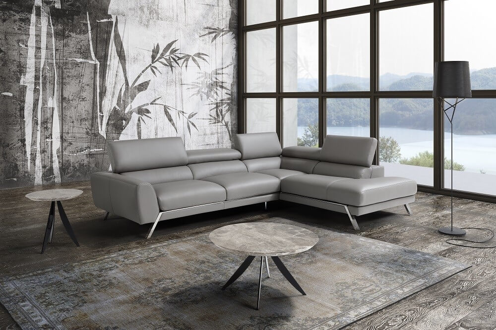 Mood Premium Leather Sectional