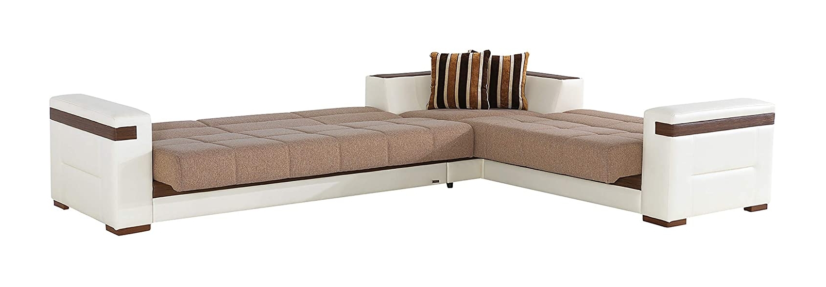 Moon Polyurethane L-Shaped Sectional Sofa