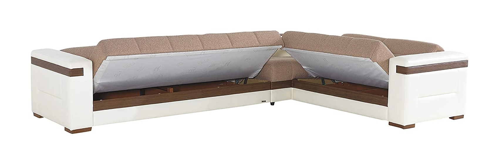 Moon Polyurethane L-Shaped Sectional Sofa