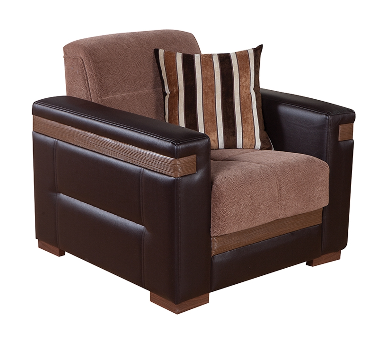 Moon Fabric/PU Armchair