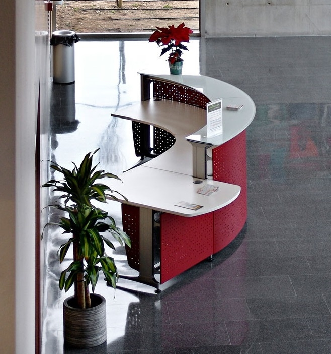 Informa Right Countertop Reception Desk
