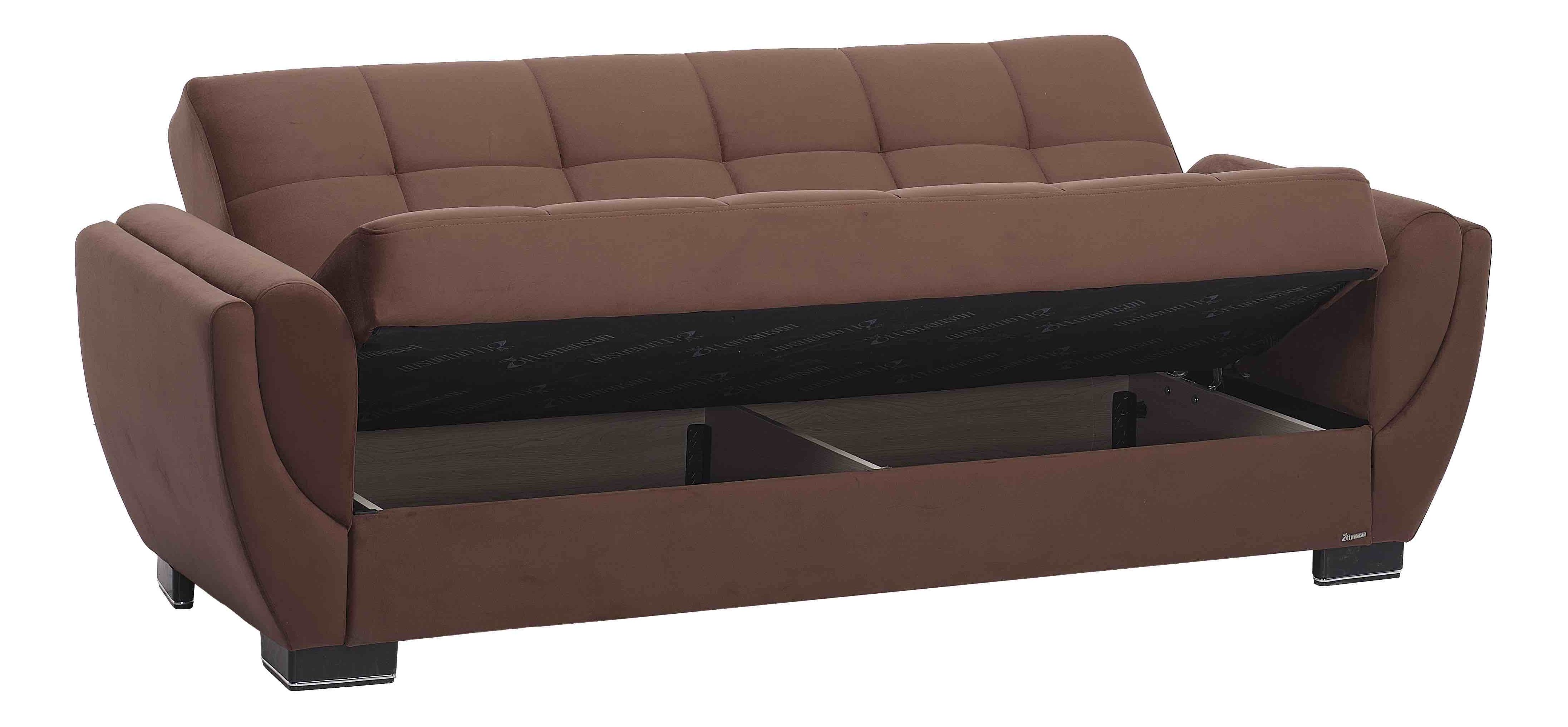 Armada Air Microfiber Fabric Convertible Sofabed