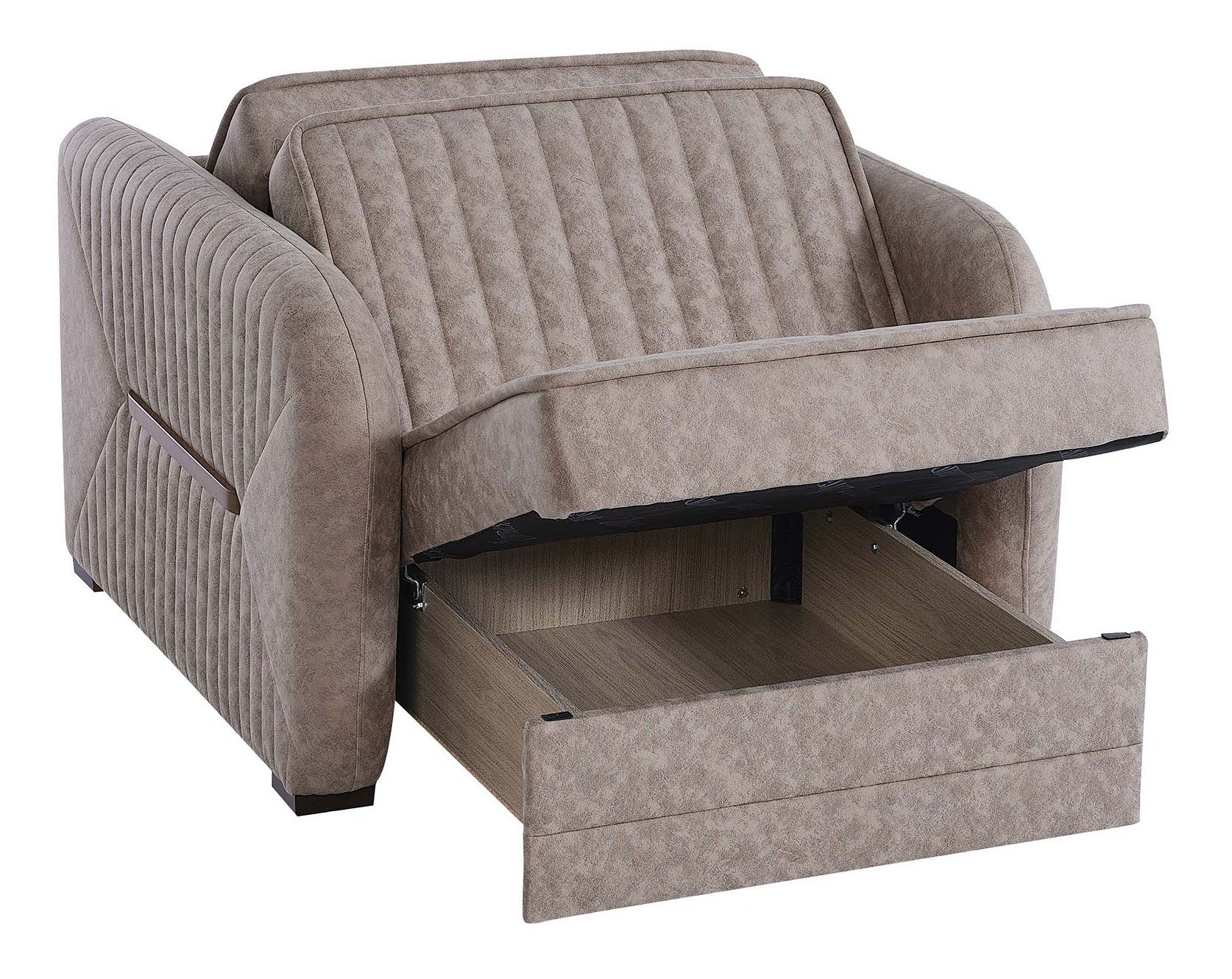 Speedy Fabric Convertible Living Room Set