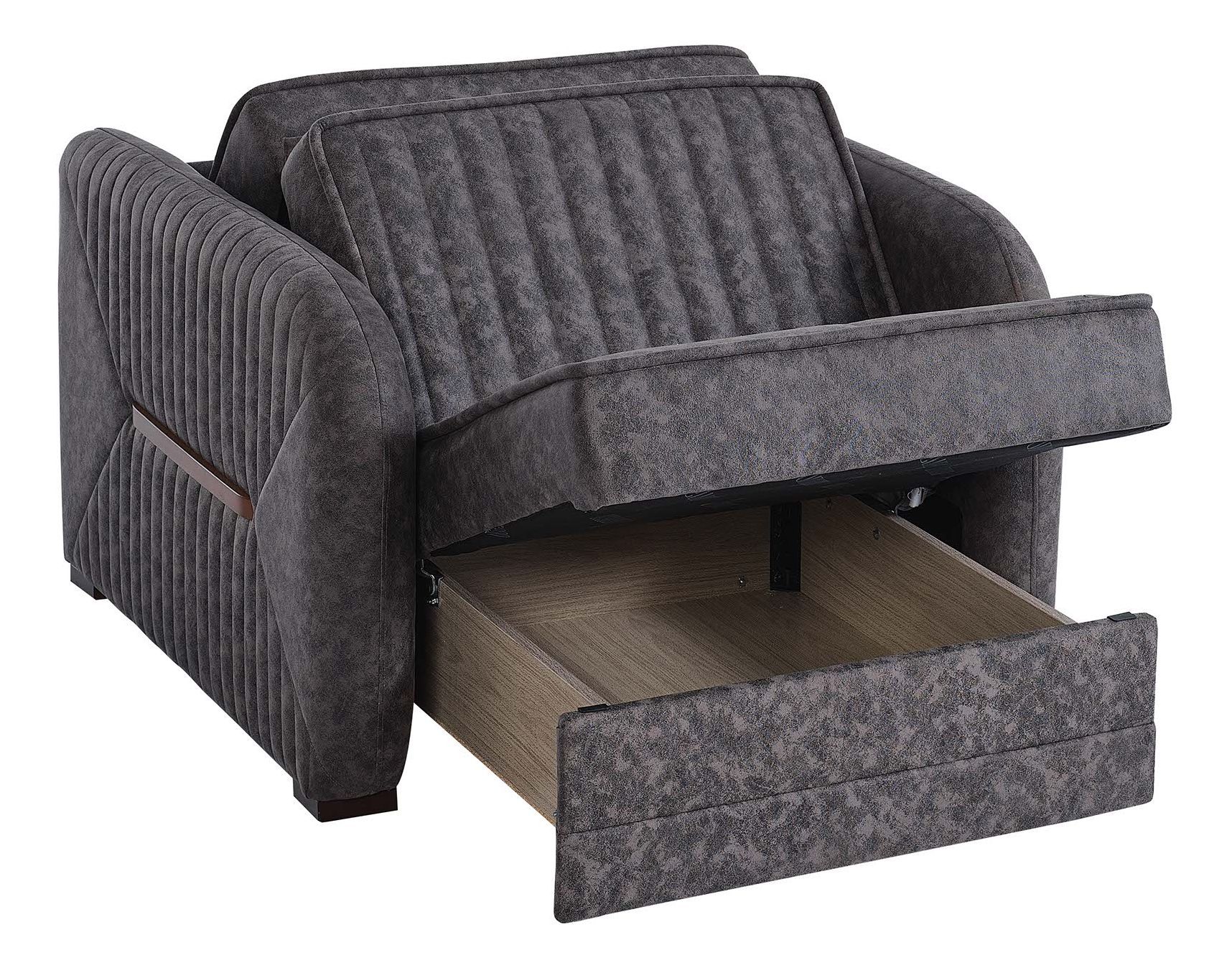 Speedy Fabric Convertible Living Room Set