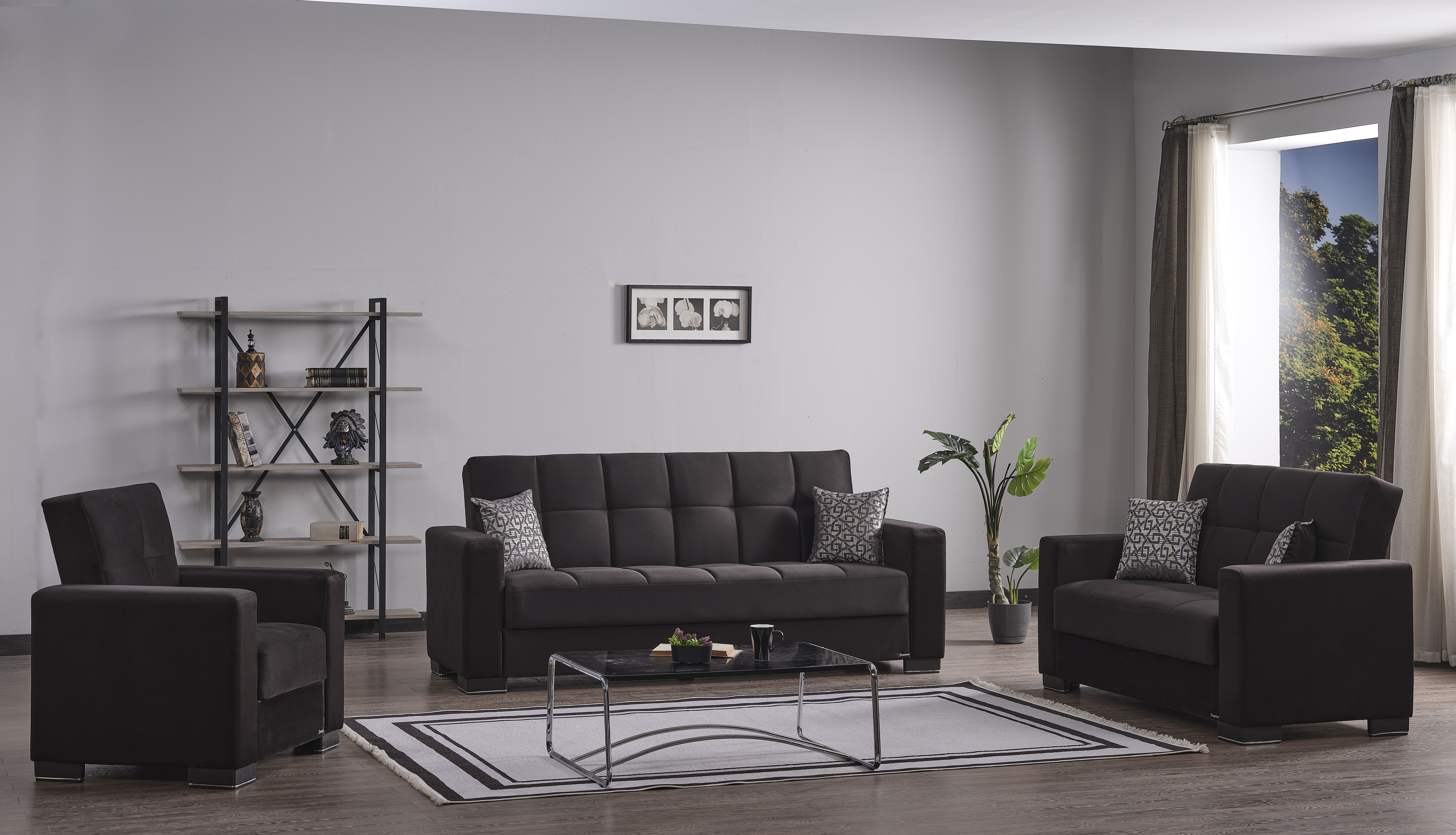 Armada Fabric Convertible Sofabed