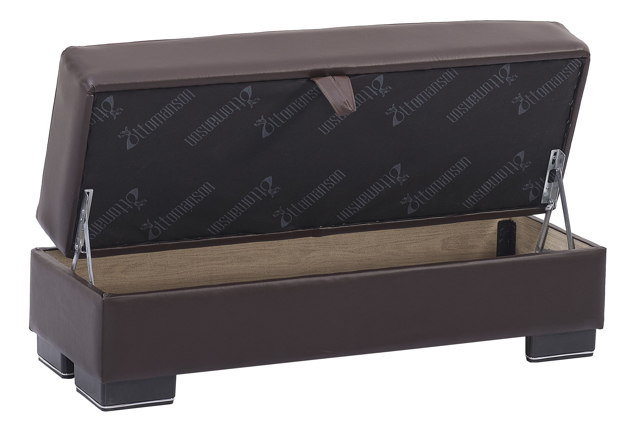 Armada Air PU Storage Ottoman