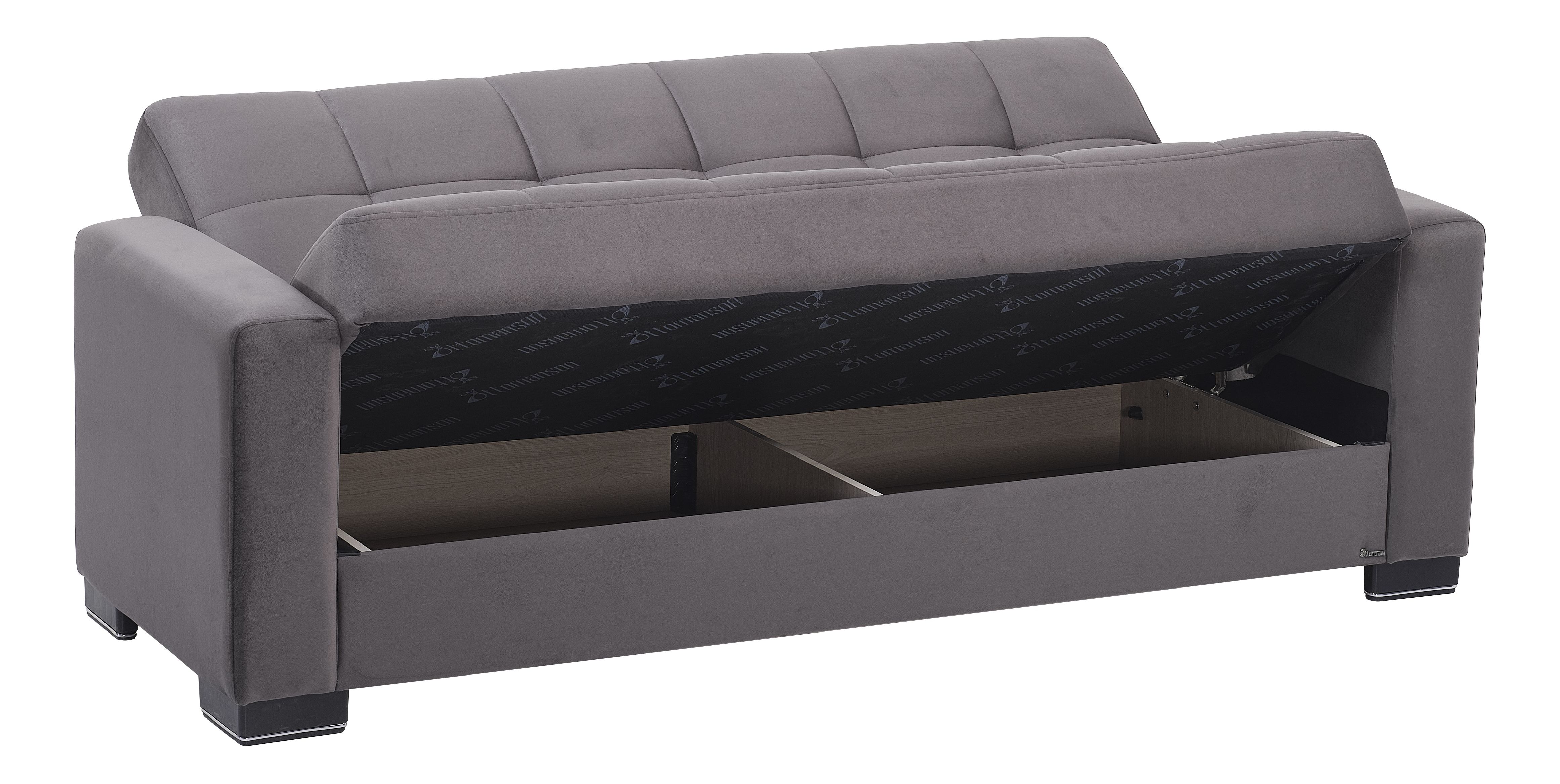 Armada Fabric/PU Convertible Sofabed