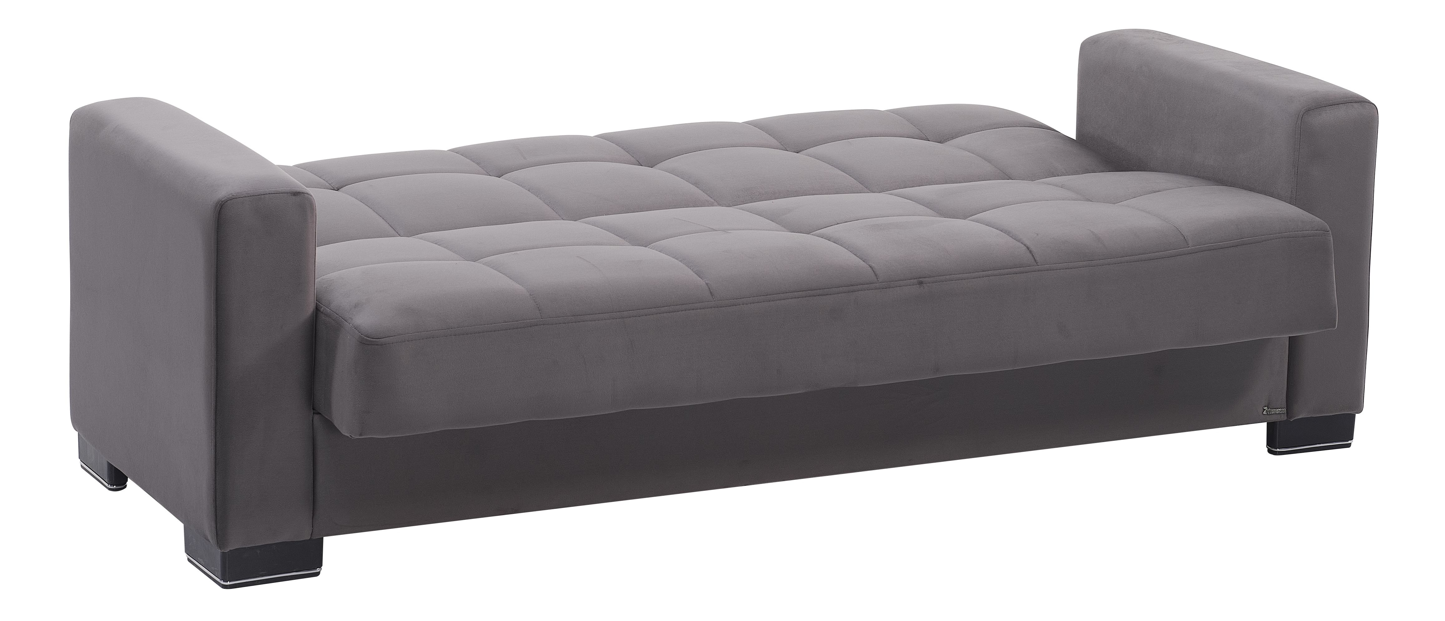 Armada Fabric/PU Convertible Sofabed