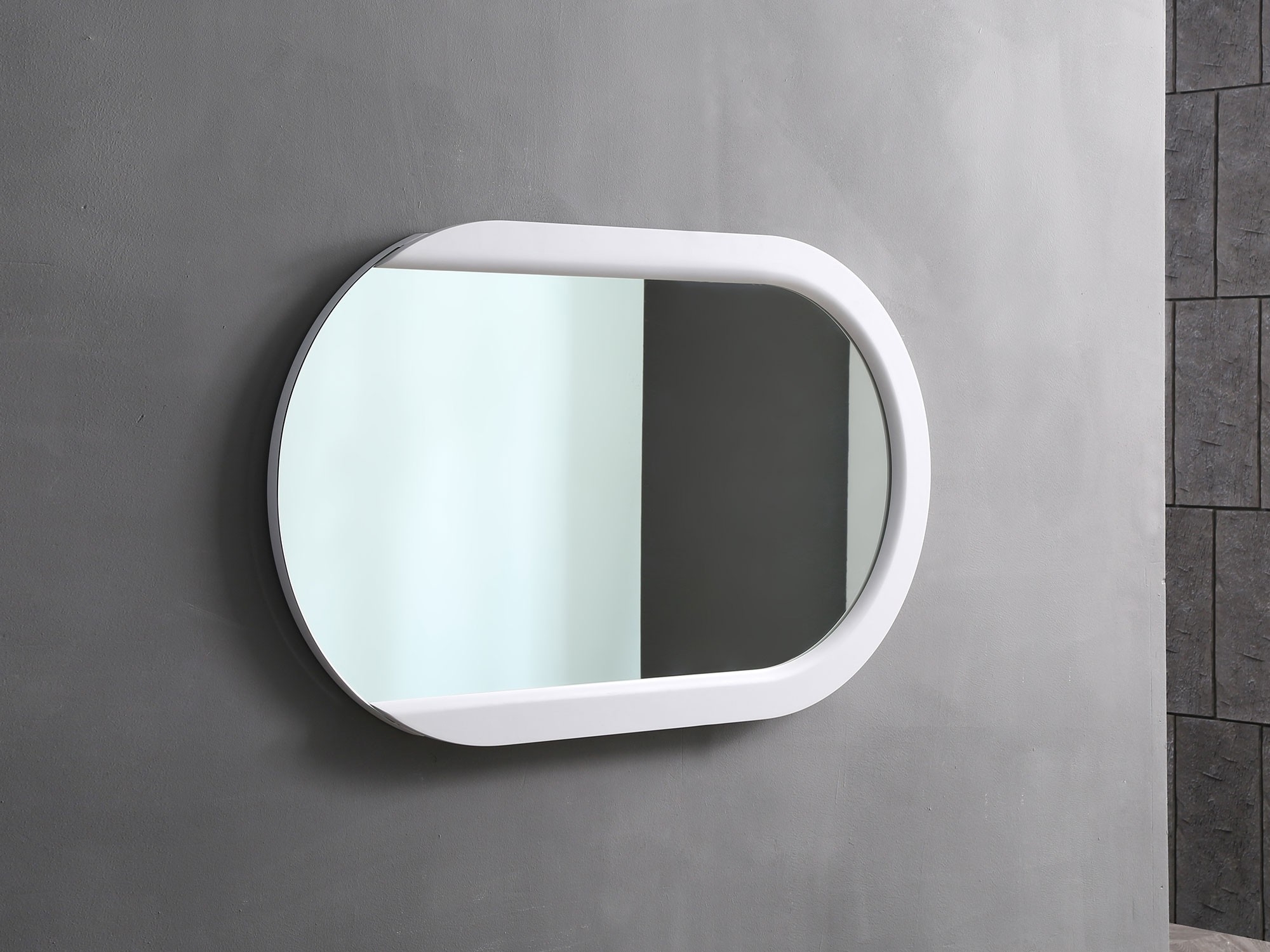 Mandarin Oval Mirror