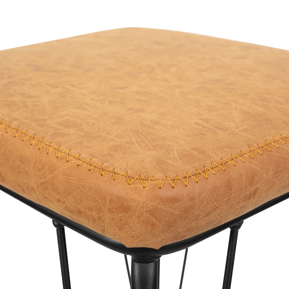 Millard PU Leather Bar Stool (Set of 2)