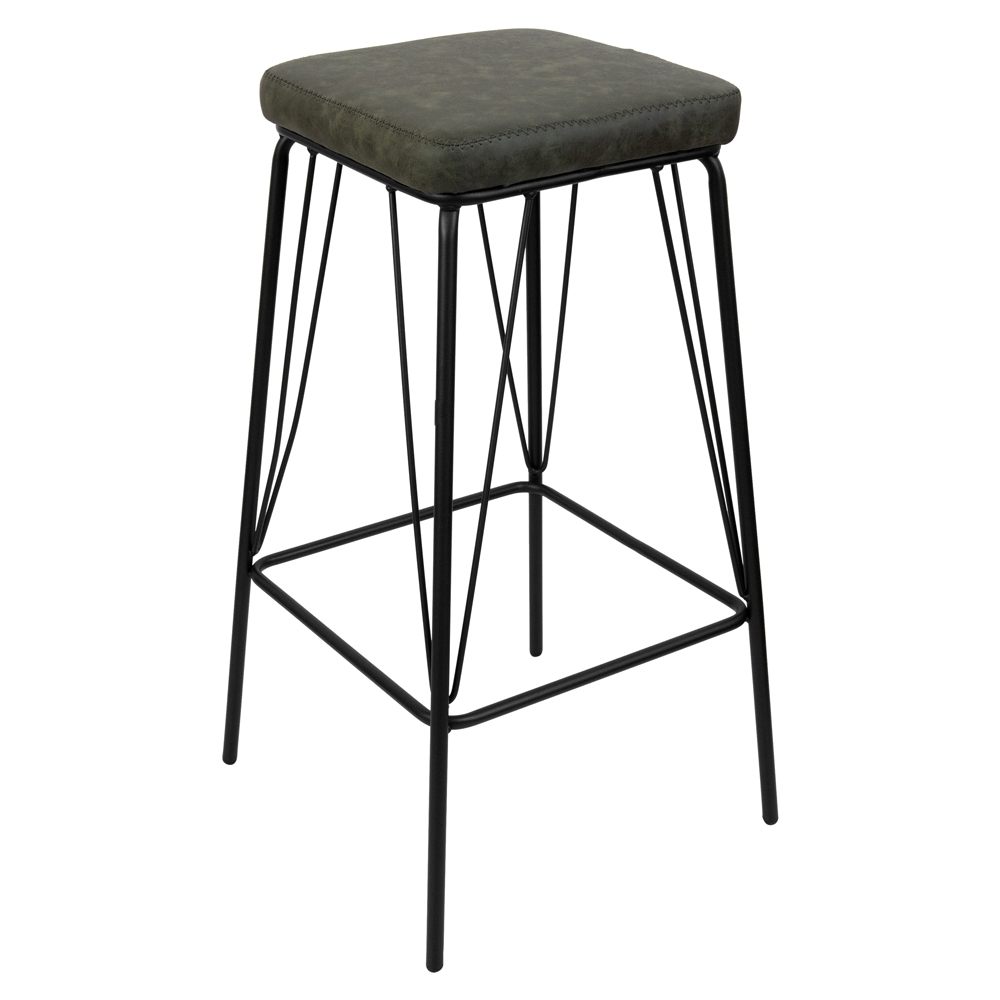 Millard PU Leather Bar Stool