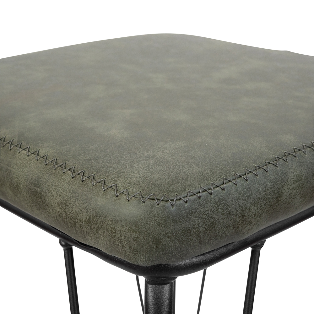 Millard PU Leather Bar Stool