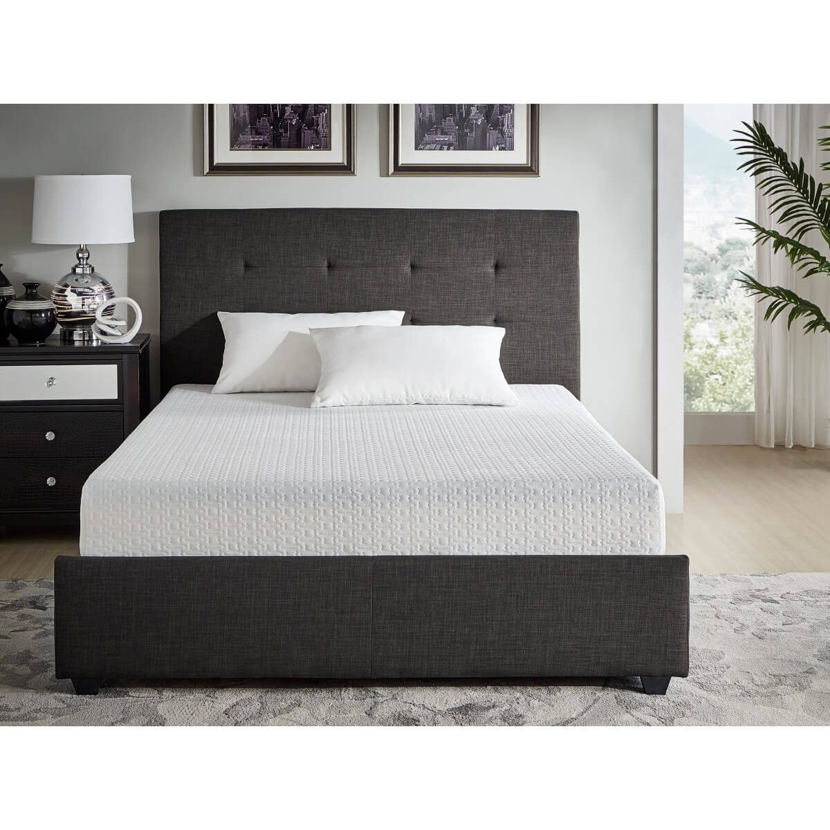 Bedding 8" Gel Mattress, Full Size by Homelegance