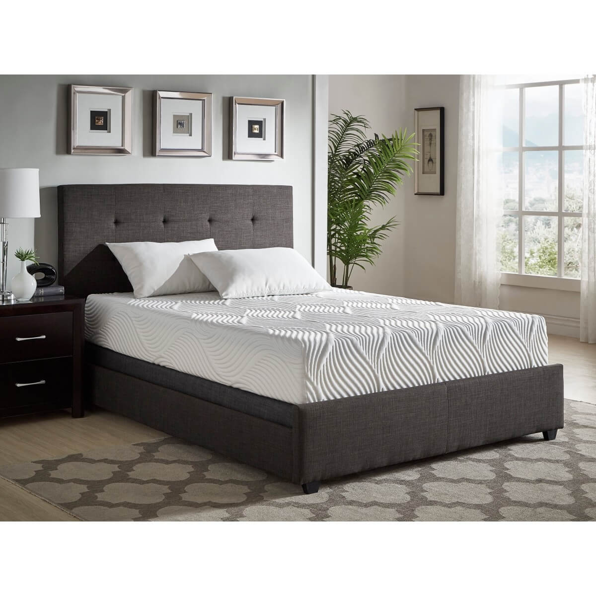 Bedding 10" Gel Mattress, Full Size by Homelegance
