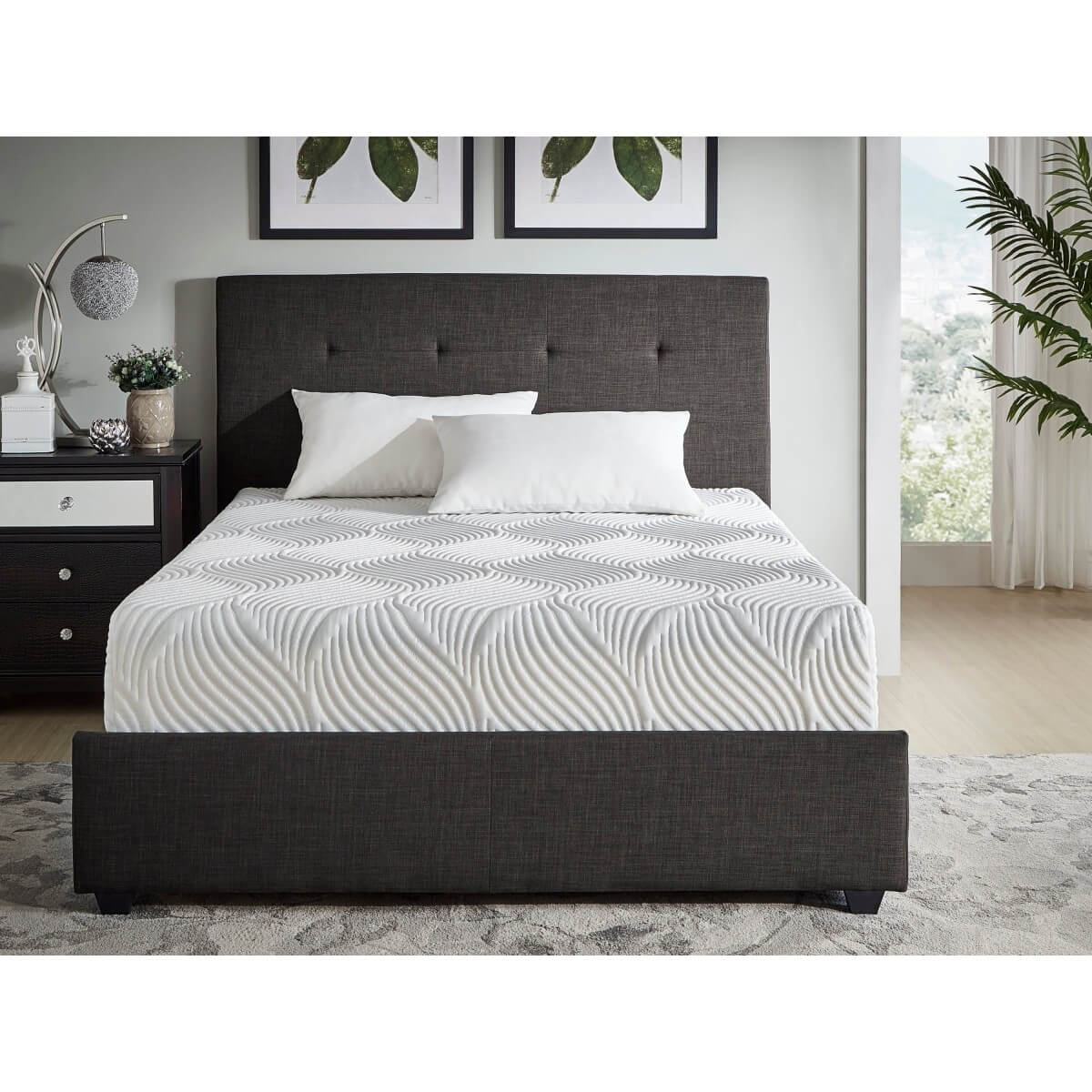 Bedding 10" Gel Mattress, Twin Size by Homelegance