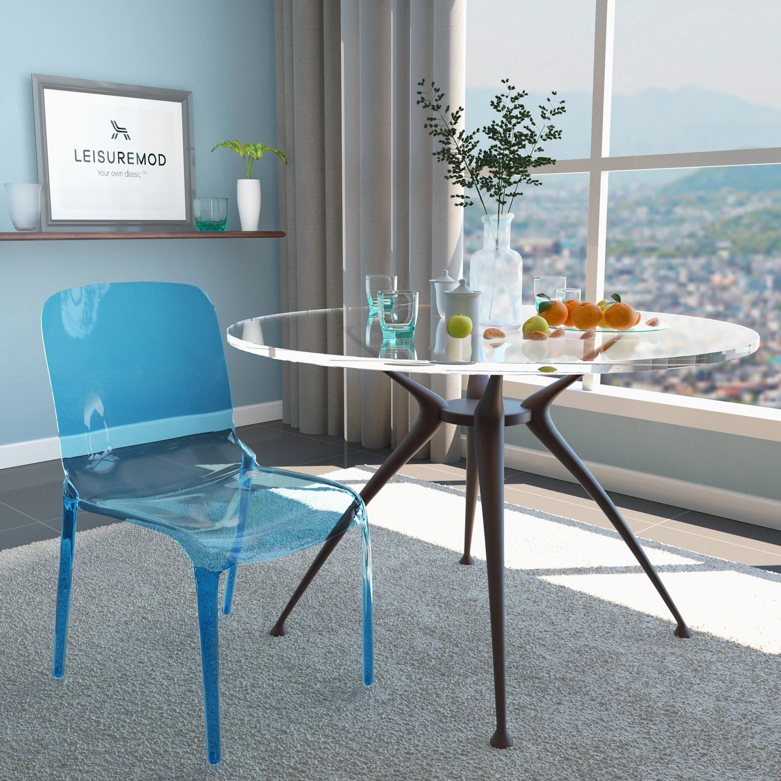 Murray Plastic Dining Chair (Set of 4)