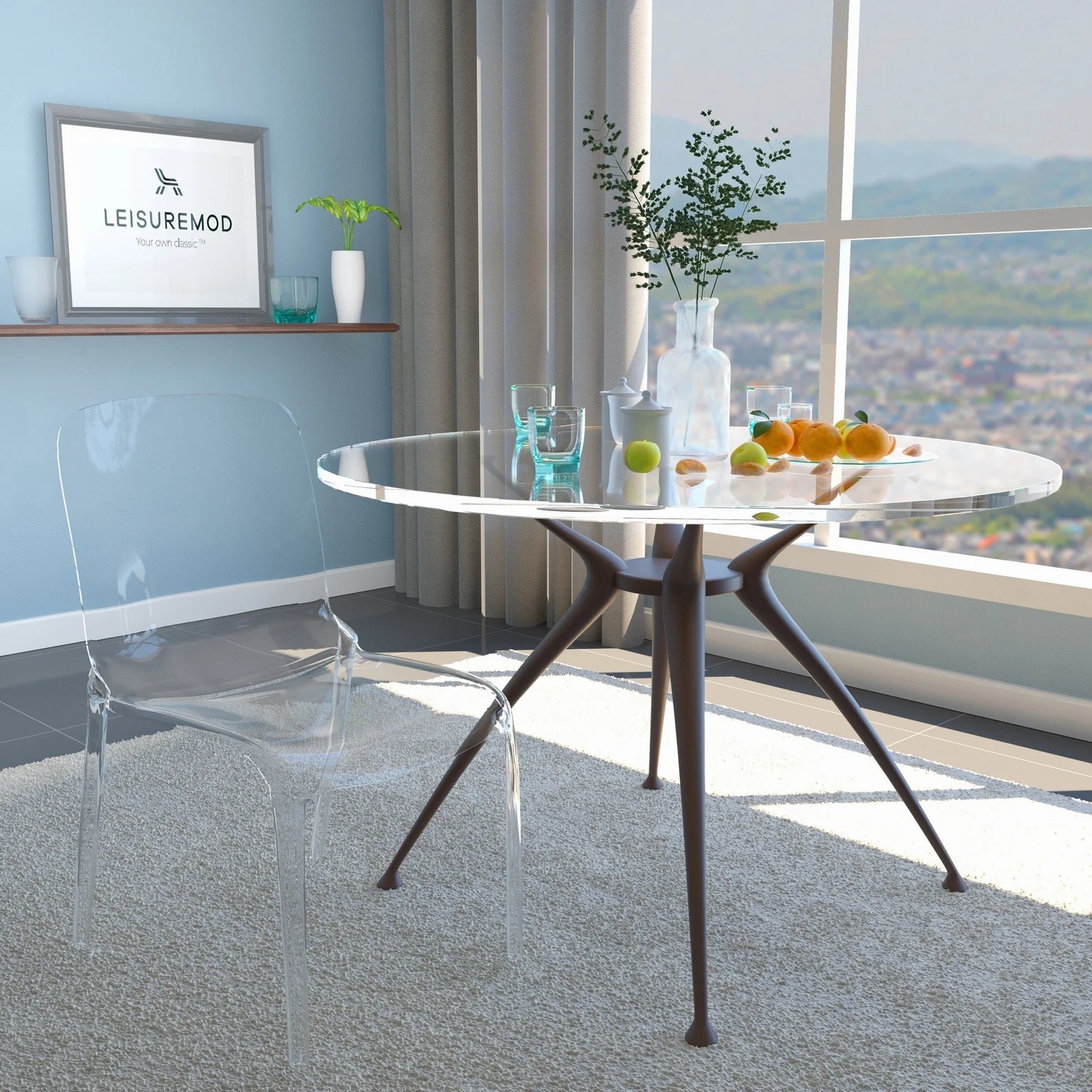 Murray Plastic Dining Chair (Set of 4)