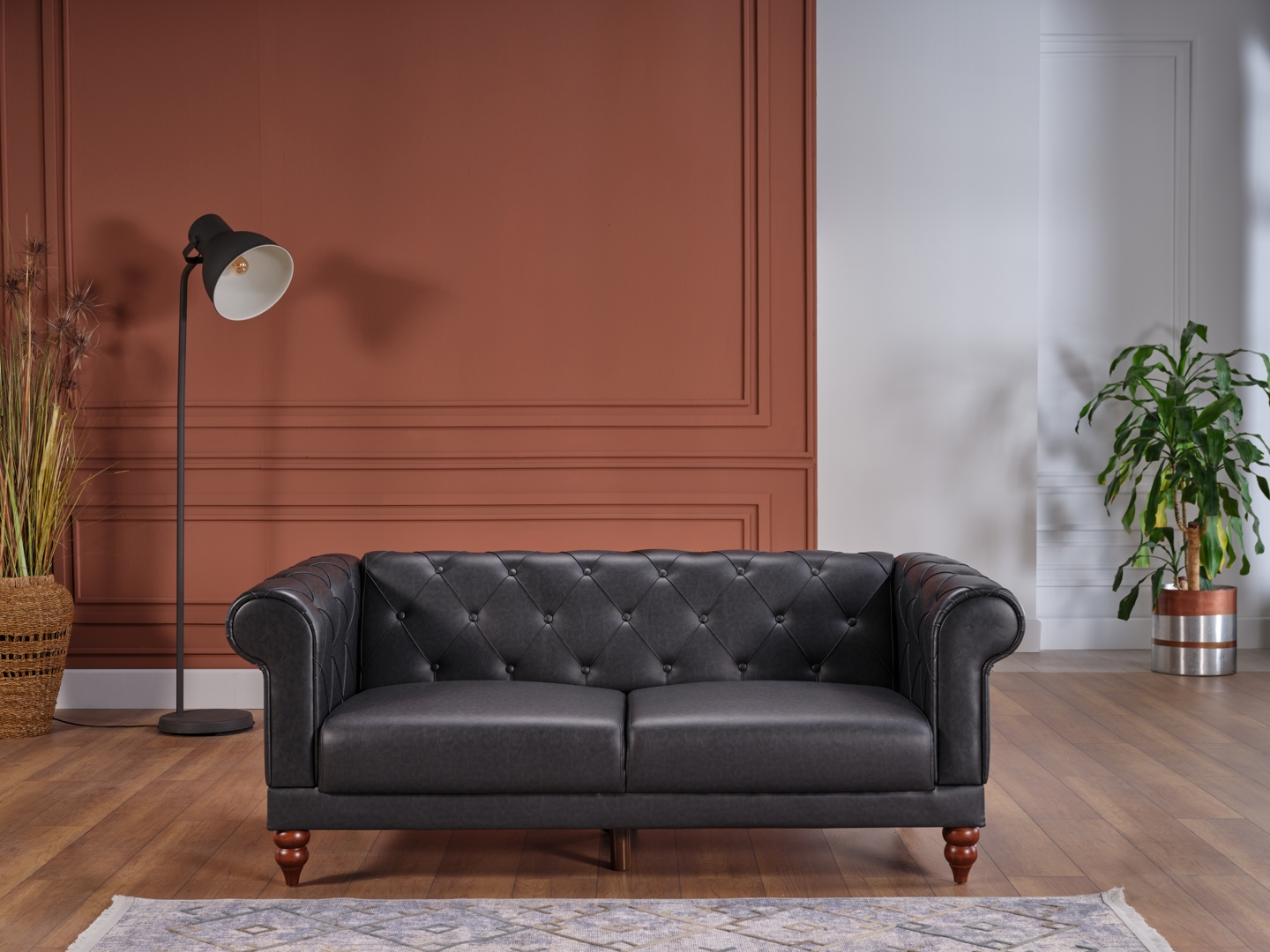 Muse PU Sleeper Living Room Set