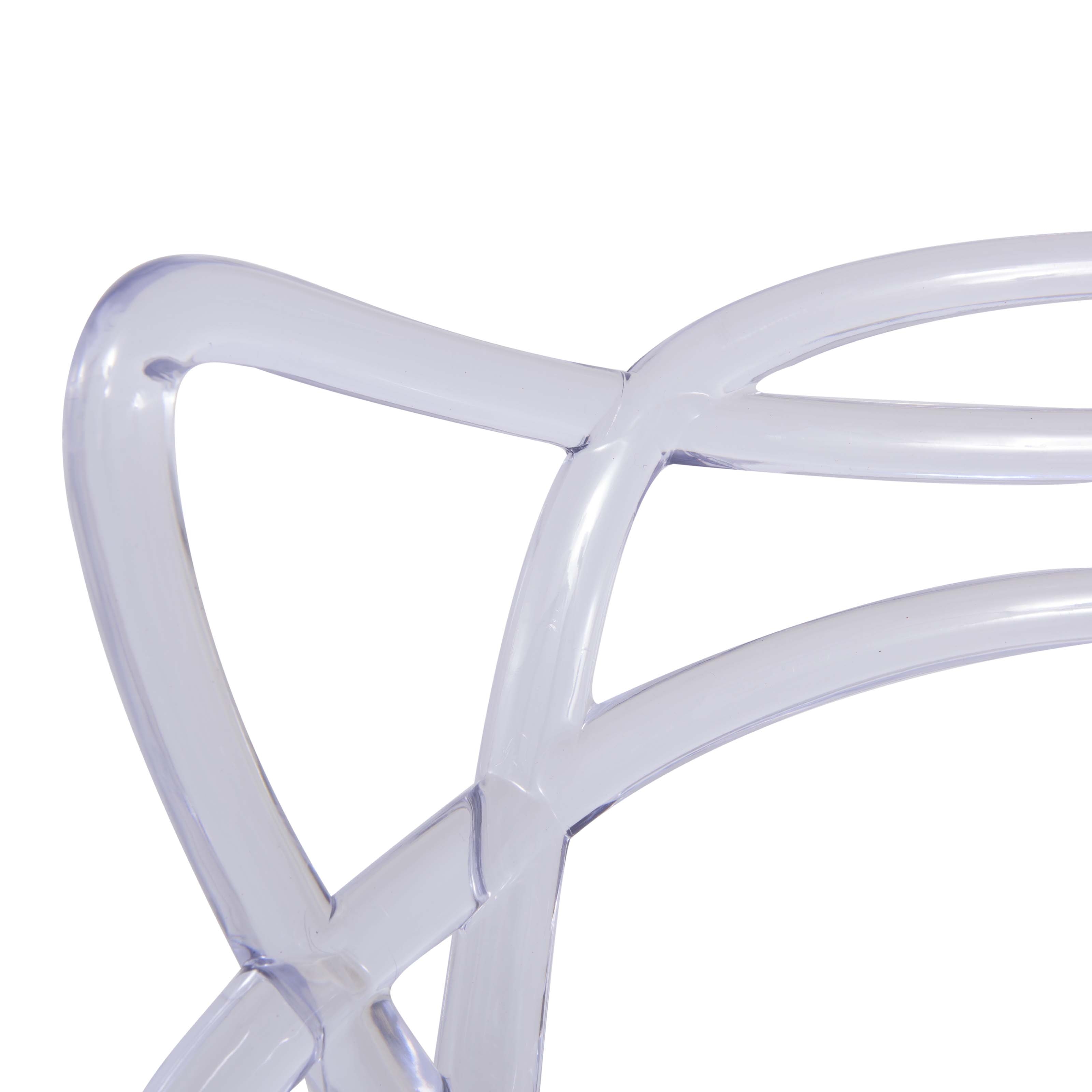 Milan Plastic Dining Chair (Set of 2)
