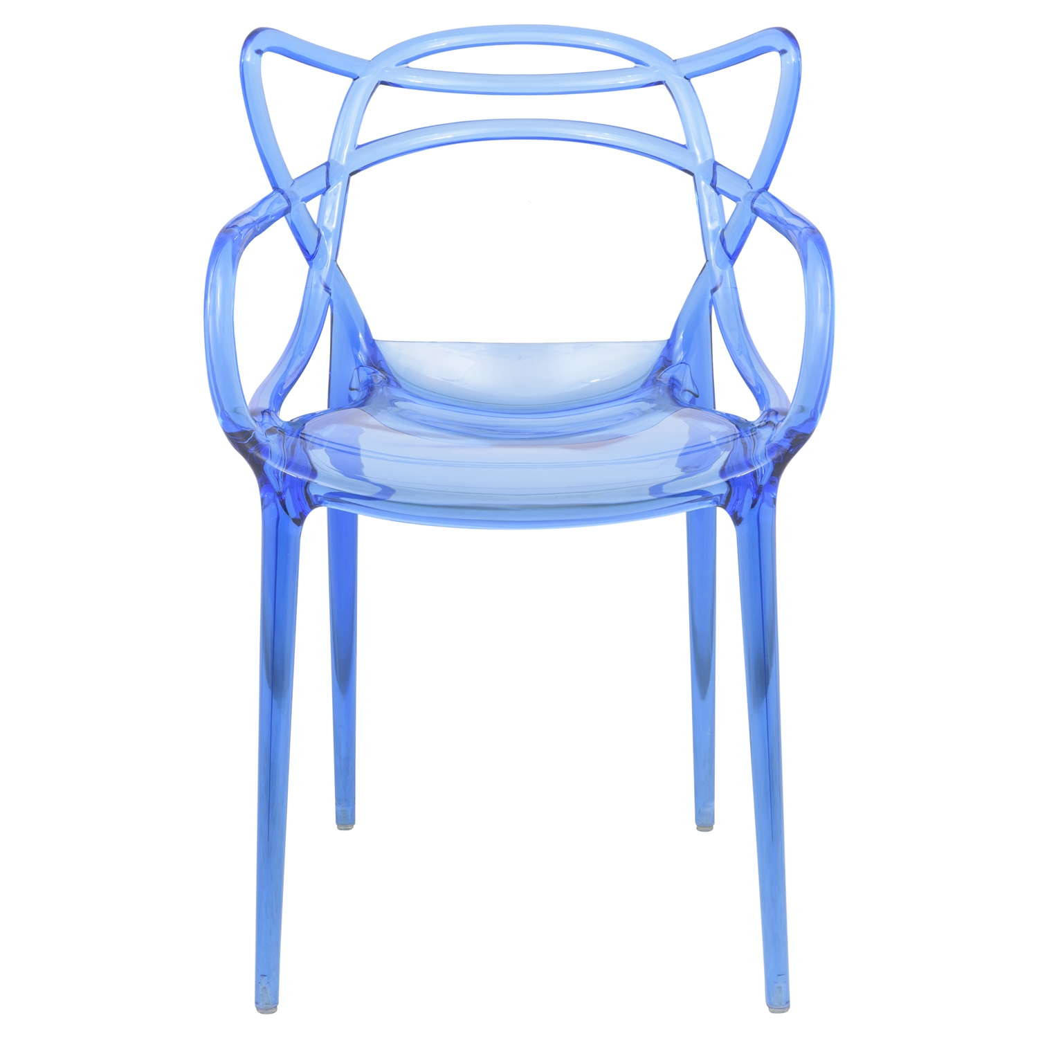 Milan Plastic Dining Chair (Set of 4)