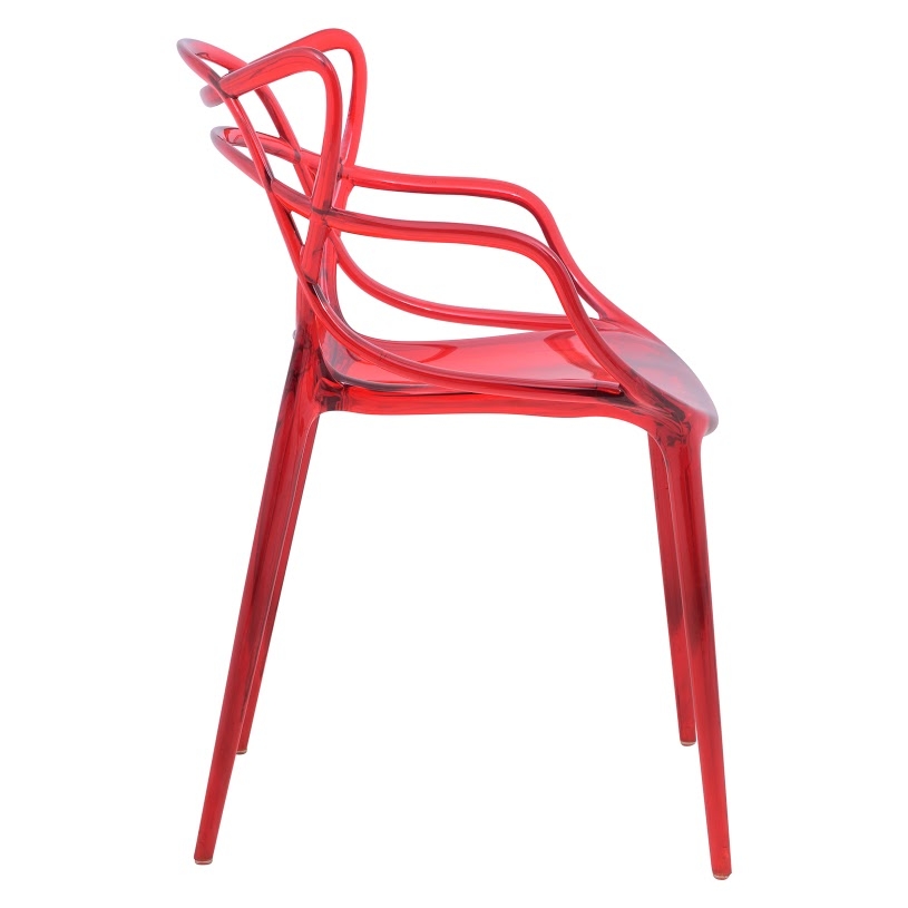 Milan Plastic Dining Chair (Set of 4)