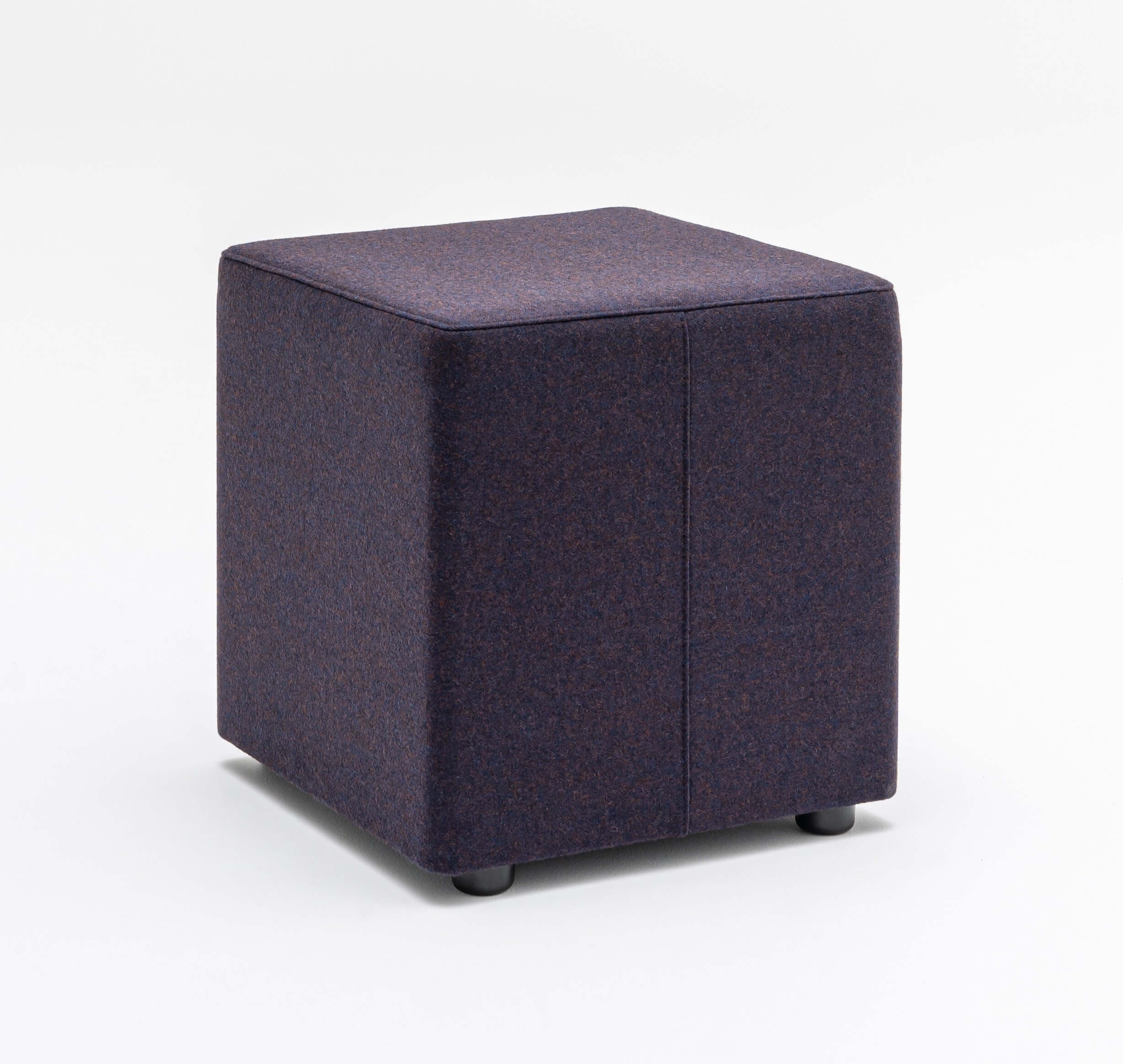 Mix Fabric Customizable Office Pouf