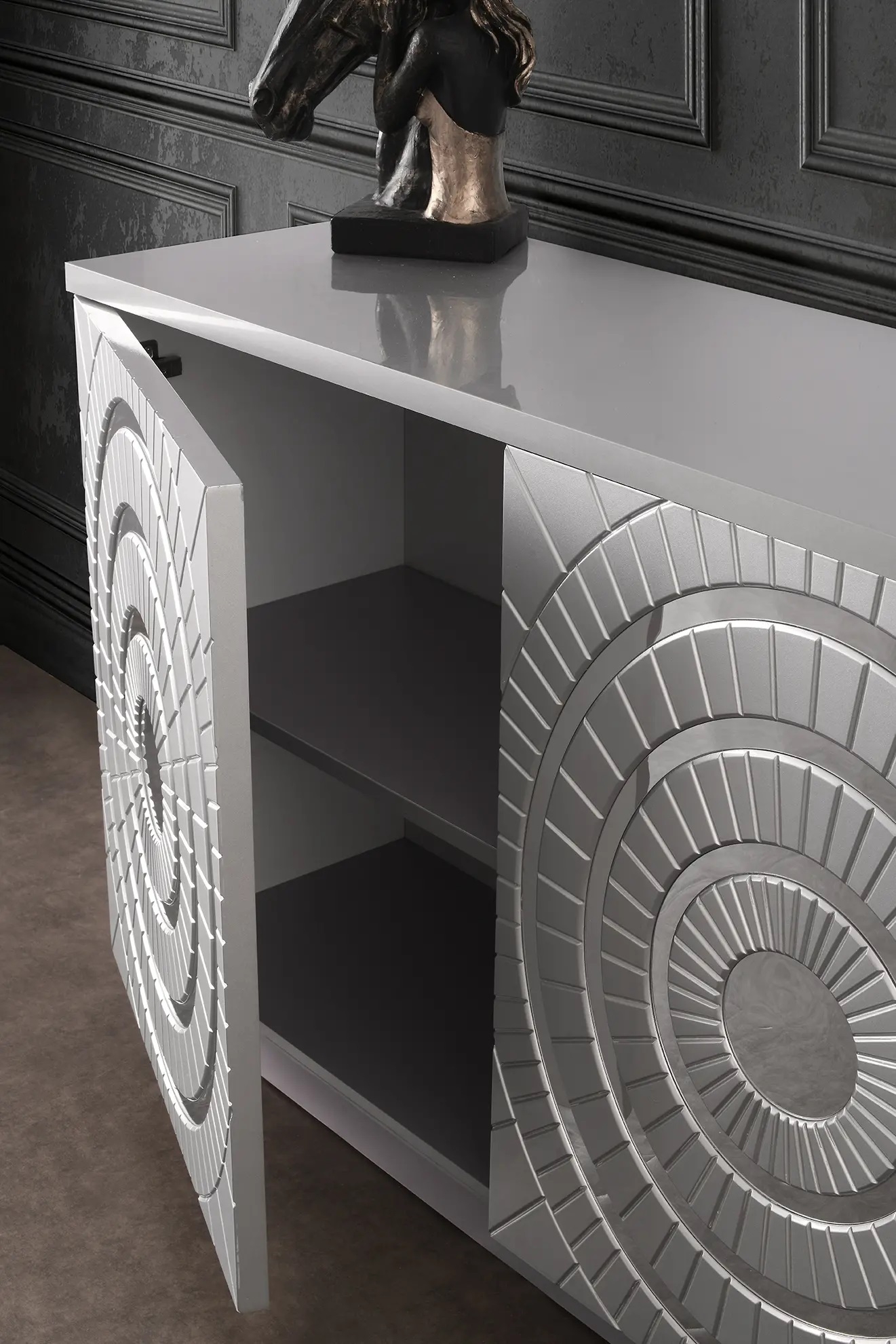 SM Myra Wood Buffet w/3 Doors