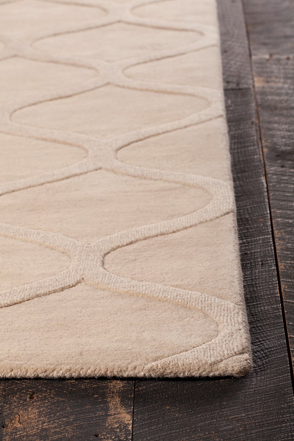 Mystica Wool Rectangular Handmade Rug, 5' x 8'